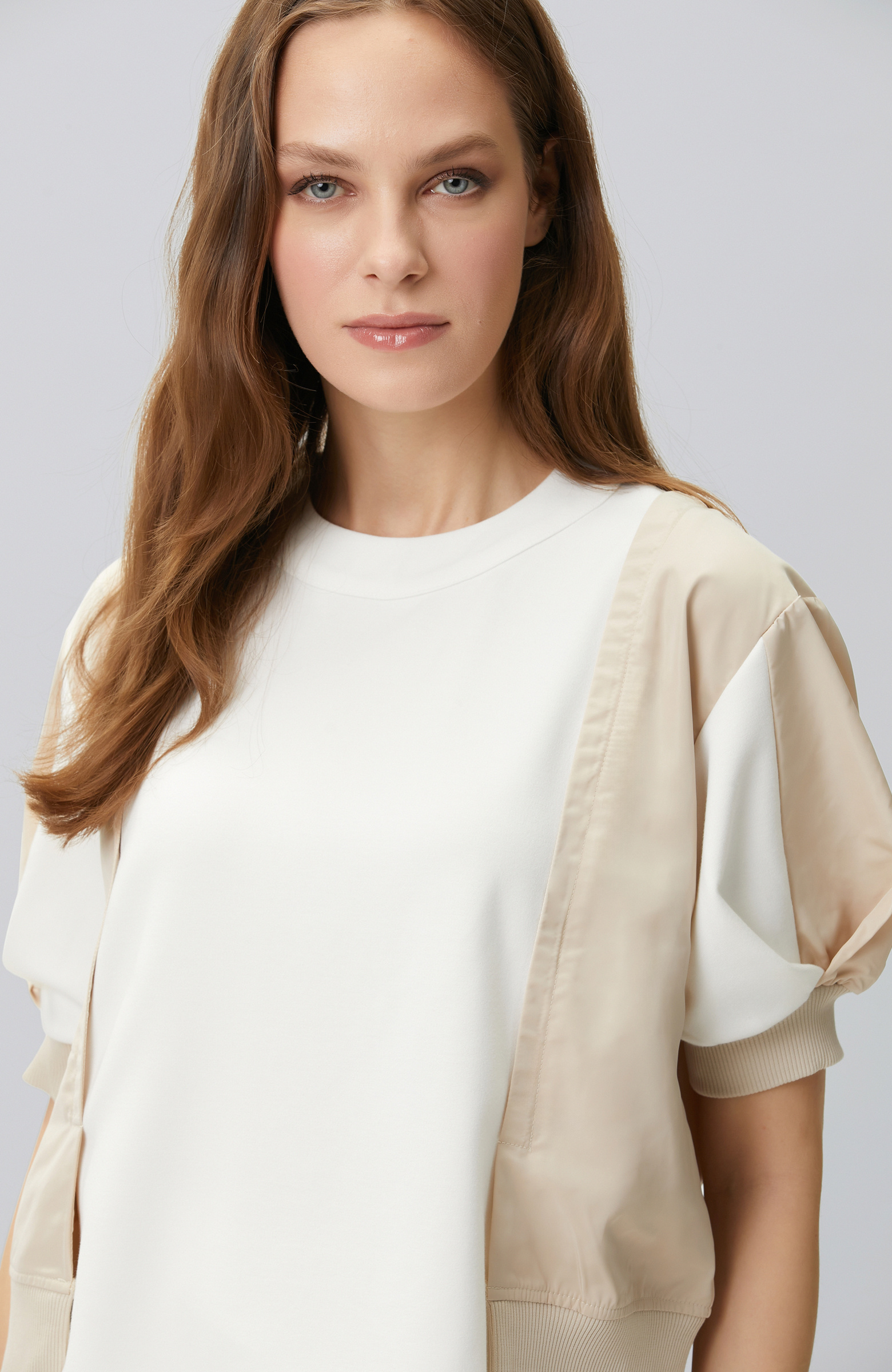 Off White N-Tech Garni Detailed Sweatshirt