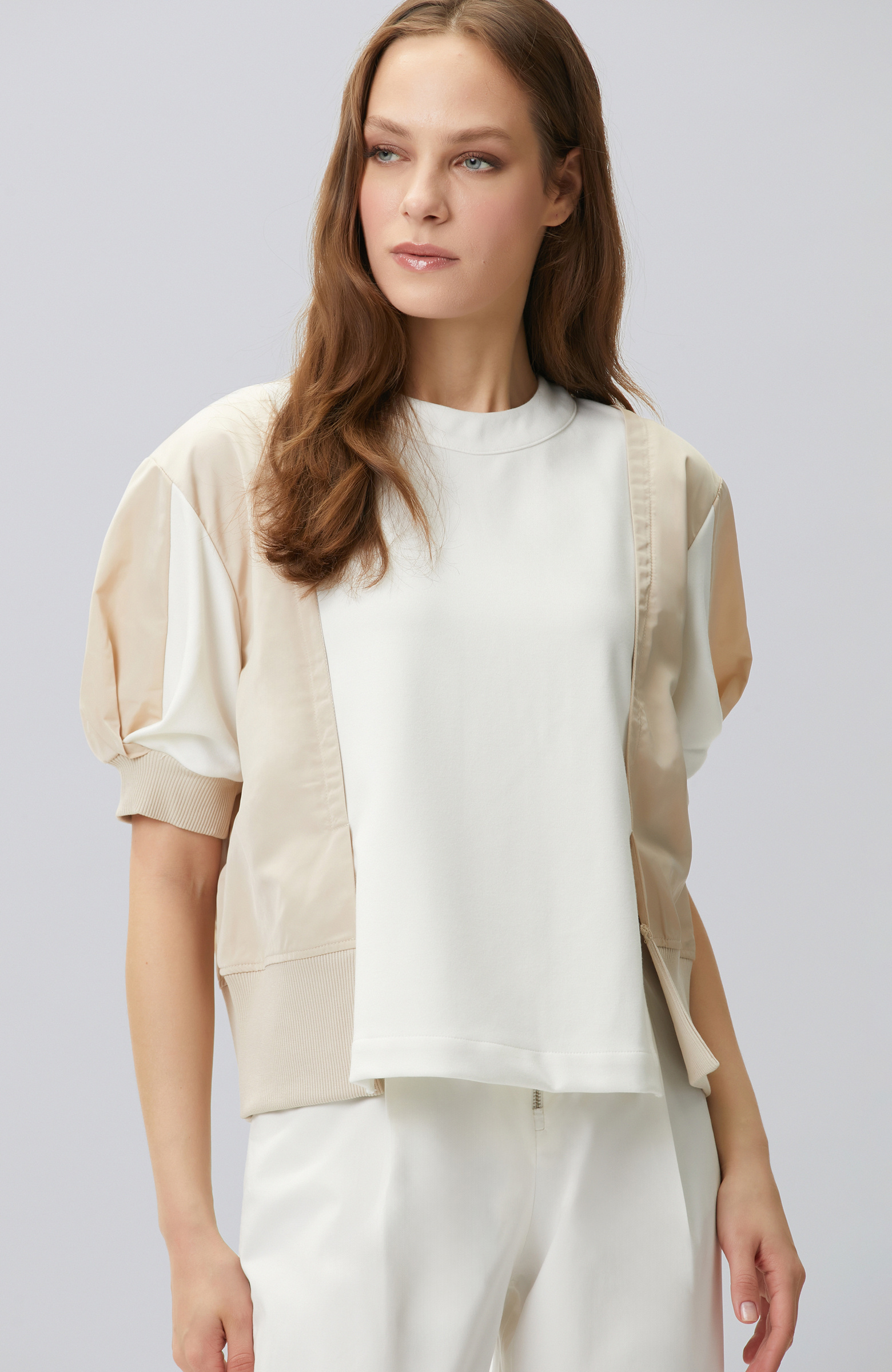 Off White N-Tech Garni Detailed Sweatshirt