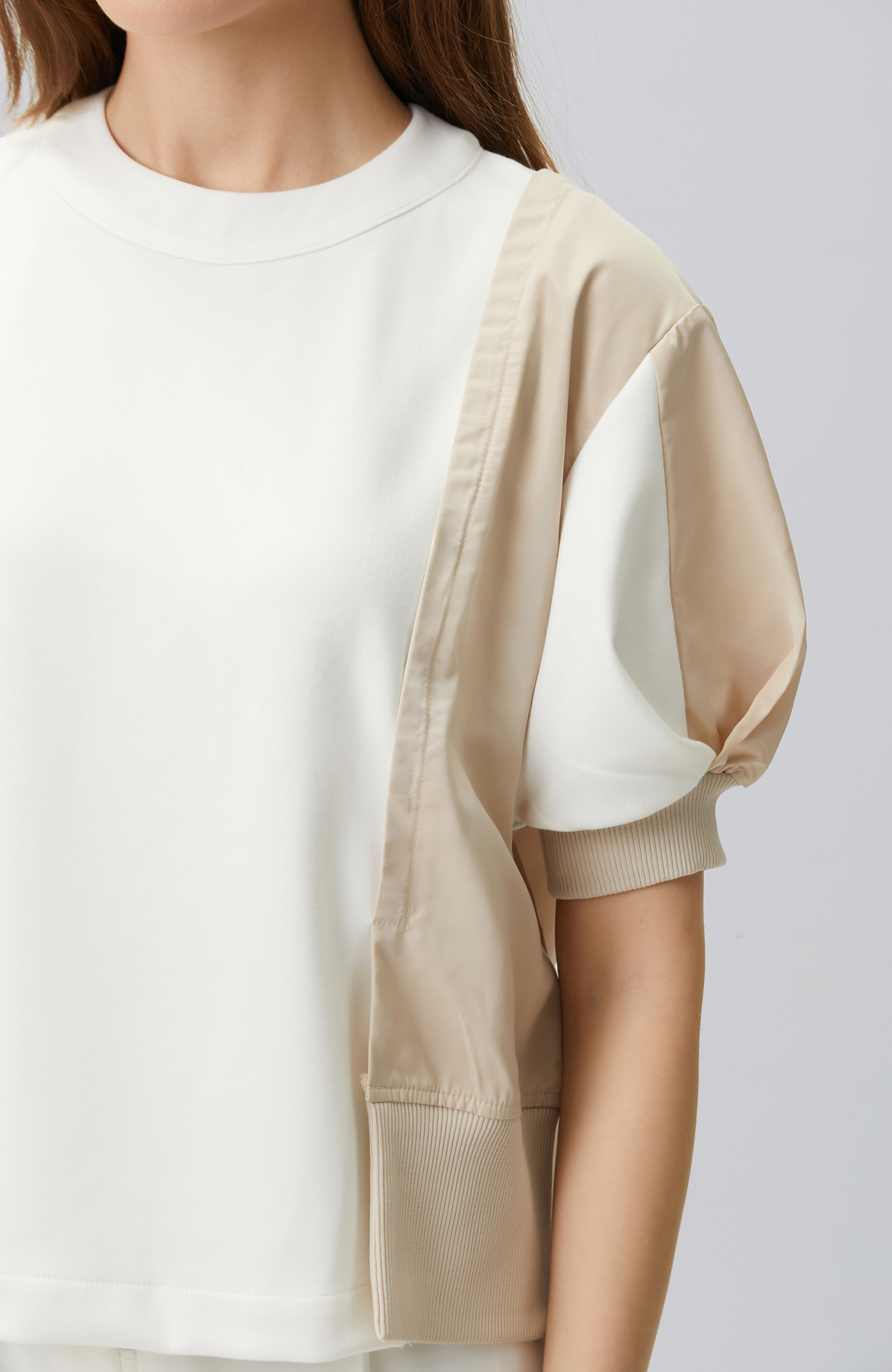 Off White N-Tech Garni Detailed Sweatshirt