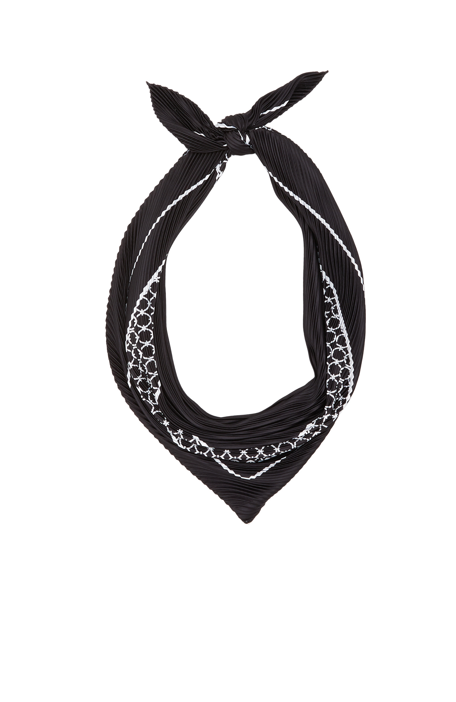 Renkli Pliseli Kadın Fular