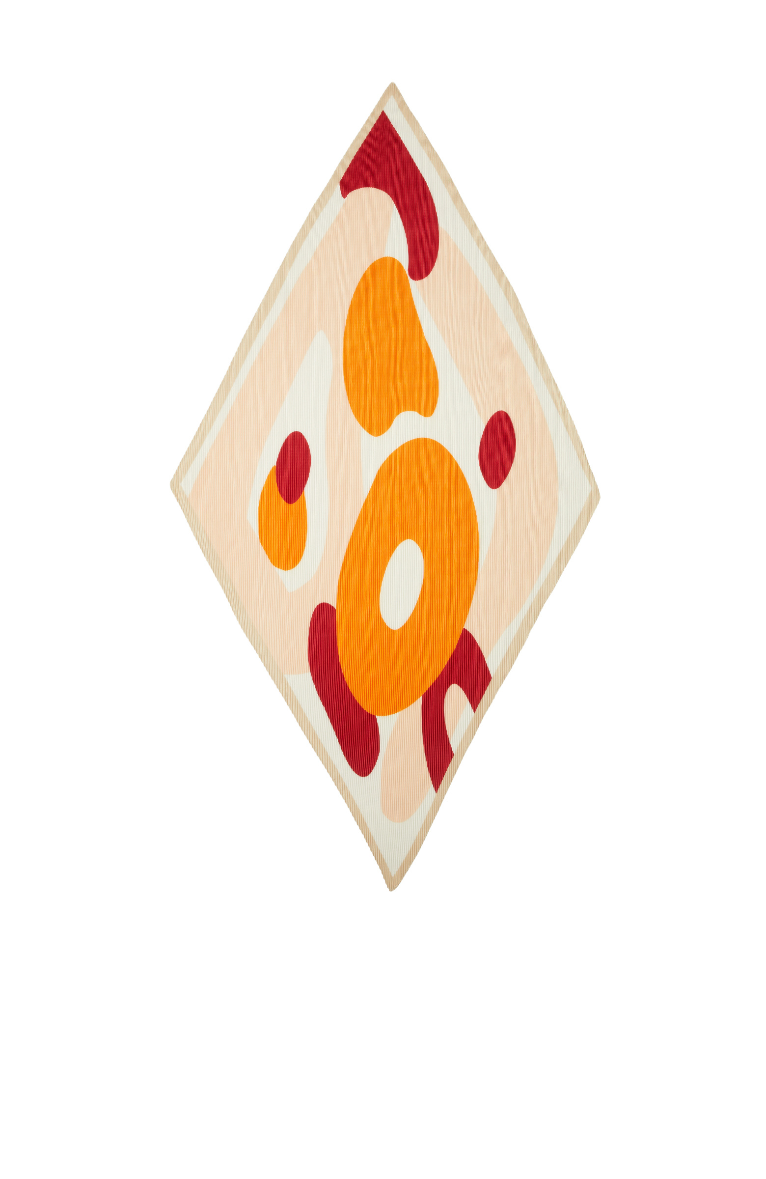 Renkli Pliseli Kadın Fular