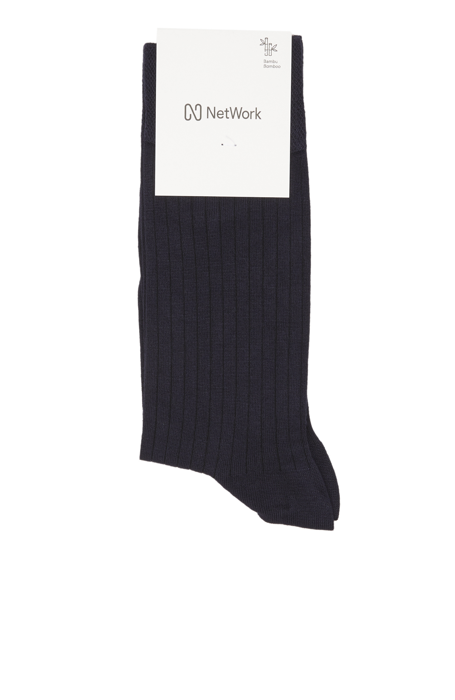 Lacivert Erkek İnce Bambu Çorap