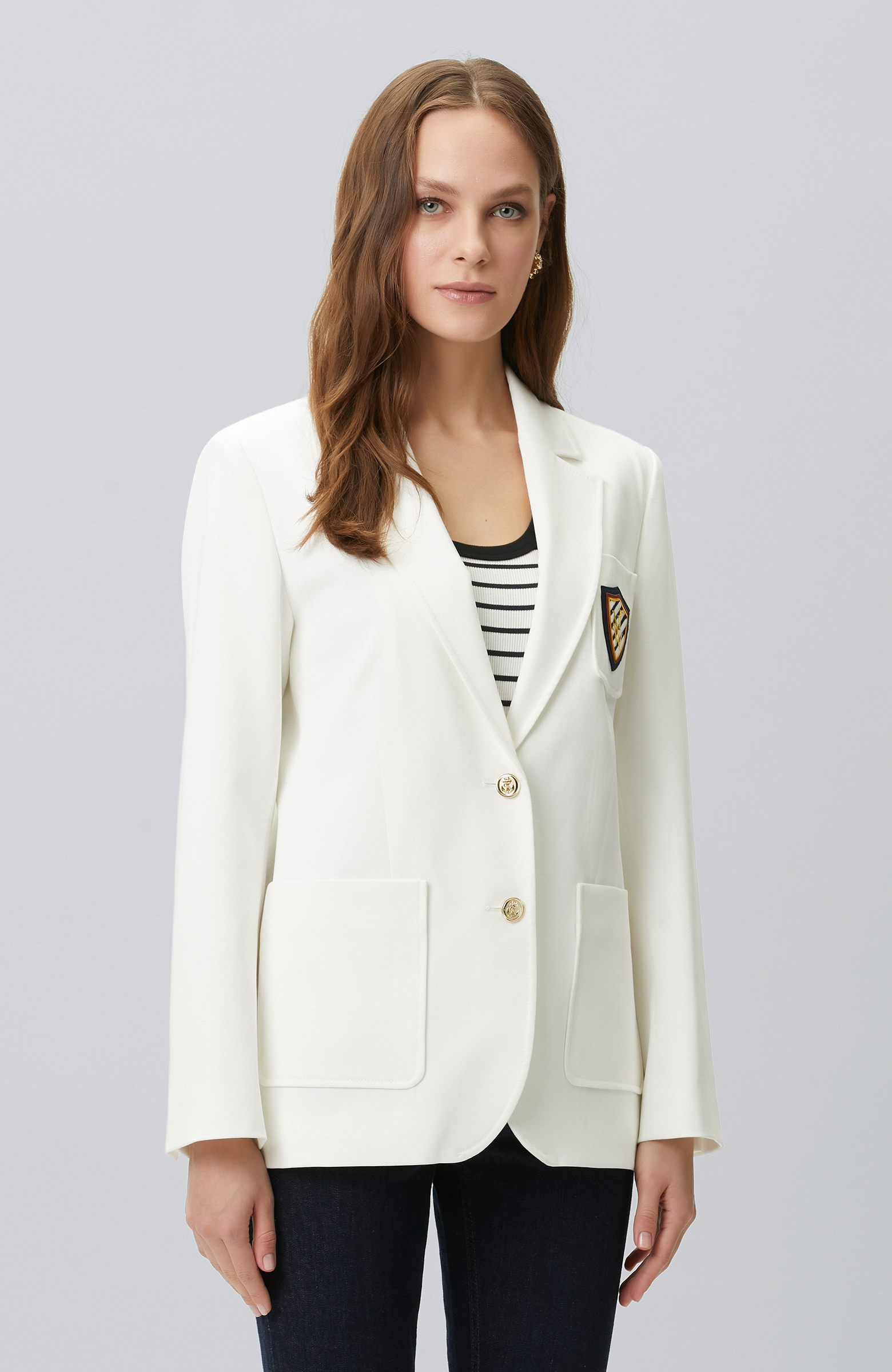 White Blazer Jacket