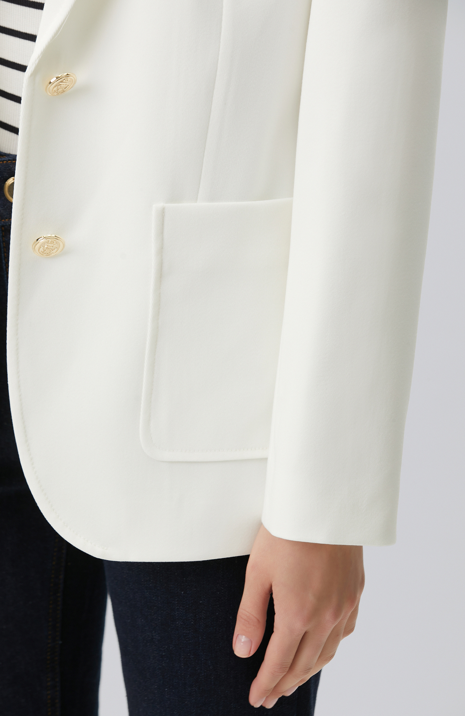 White Blazer Jacket