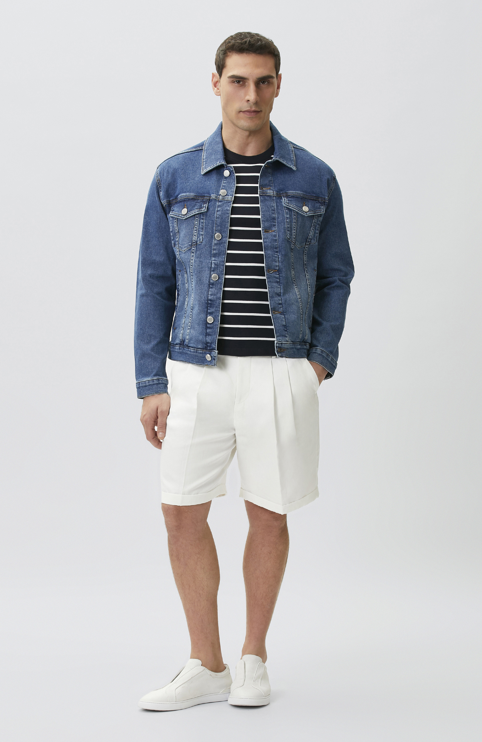 Lacivert Denim Mont