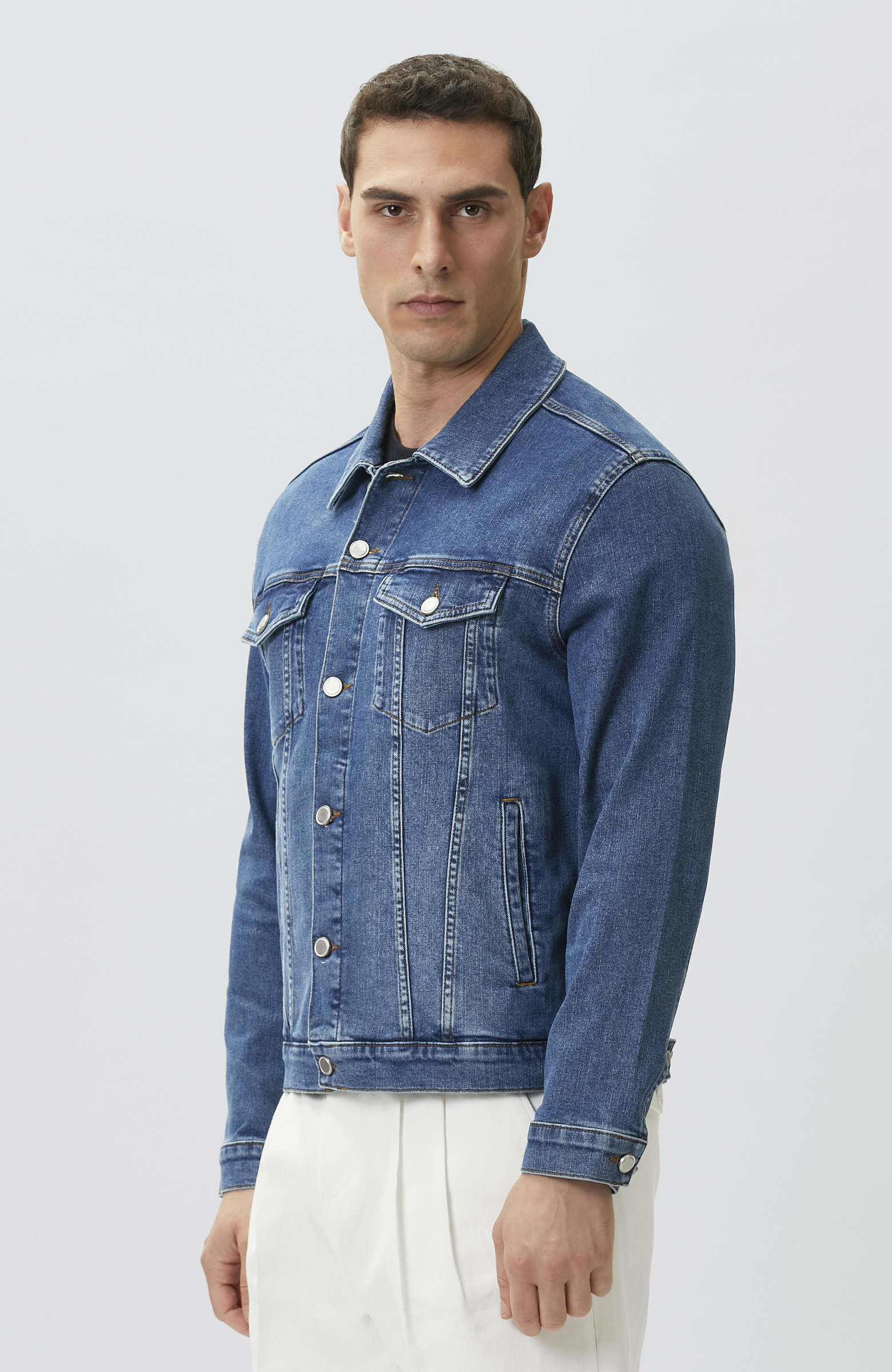 Lacivert Denim Mont
