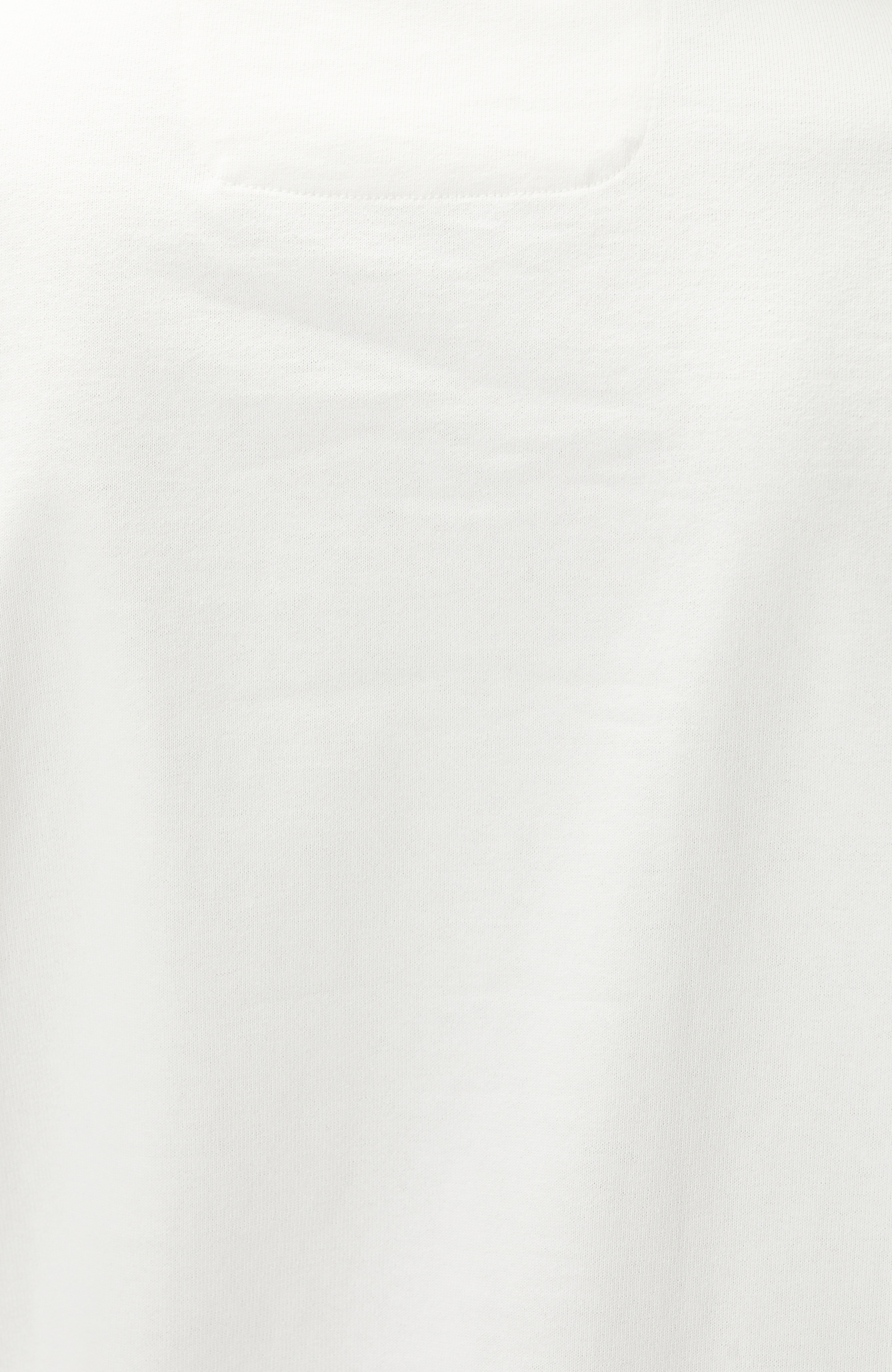 Kırık Beyaz Nakış Detaylı T-shirt