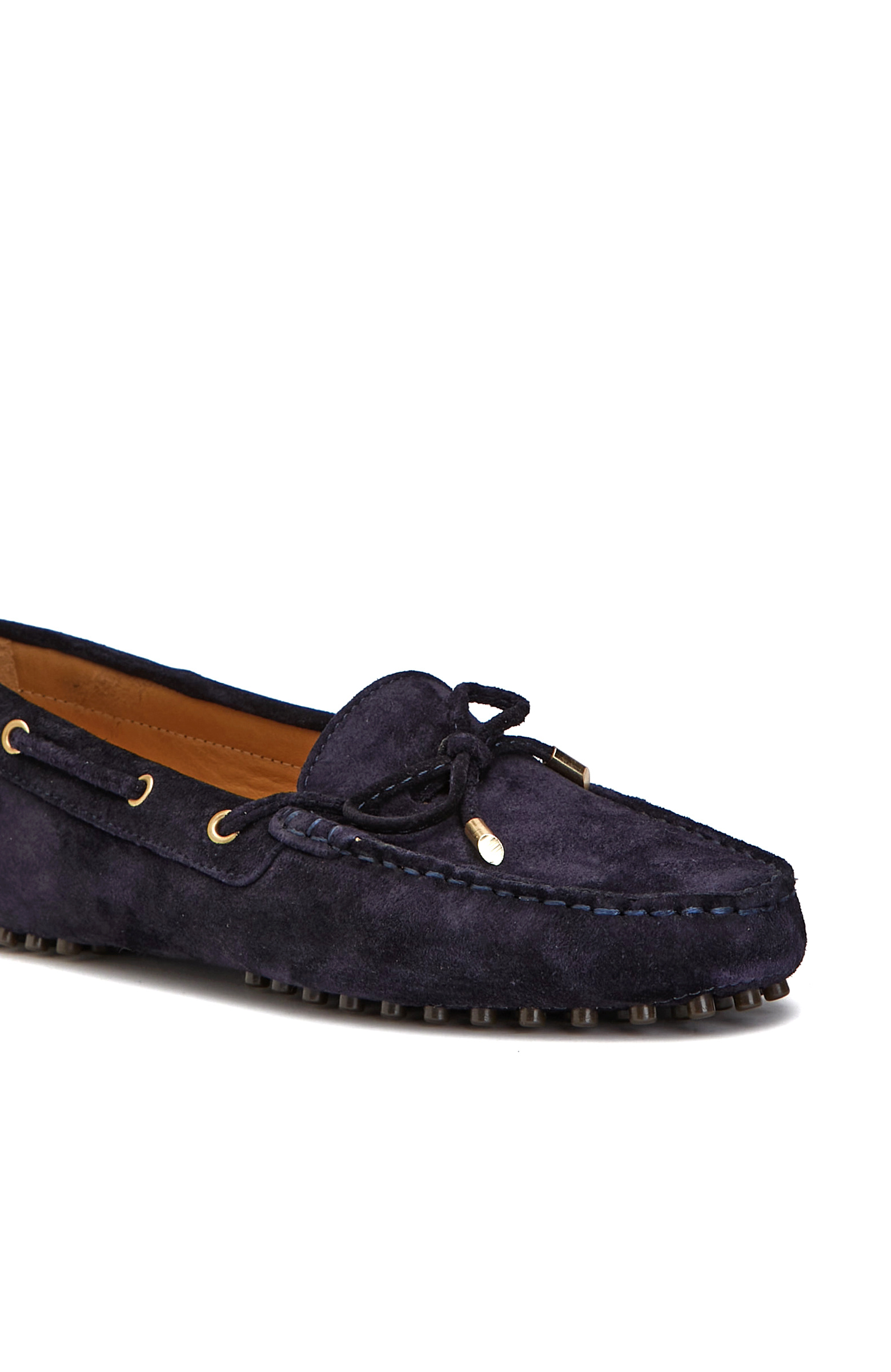 Lacivert Günlük Rahat Kadın Deri Loafer