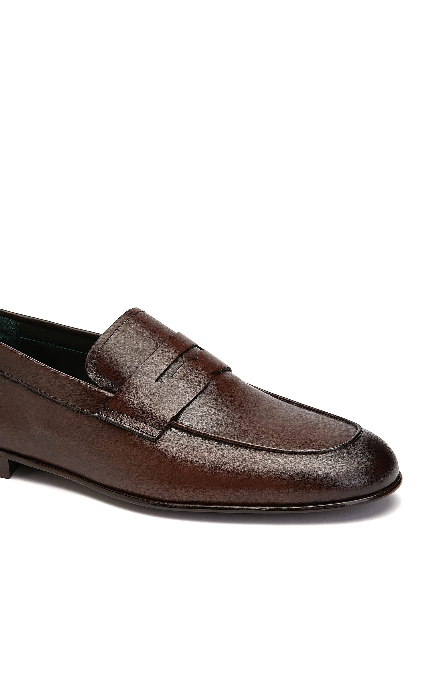 Kahverengi Erkek Klasik Deri Loafer