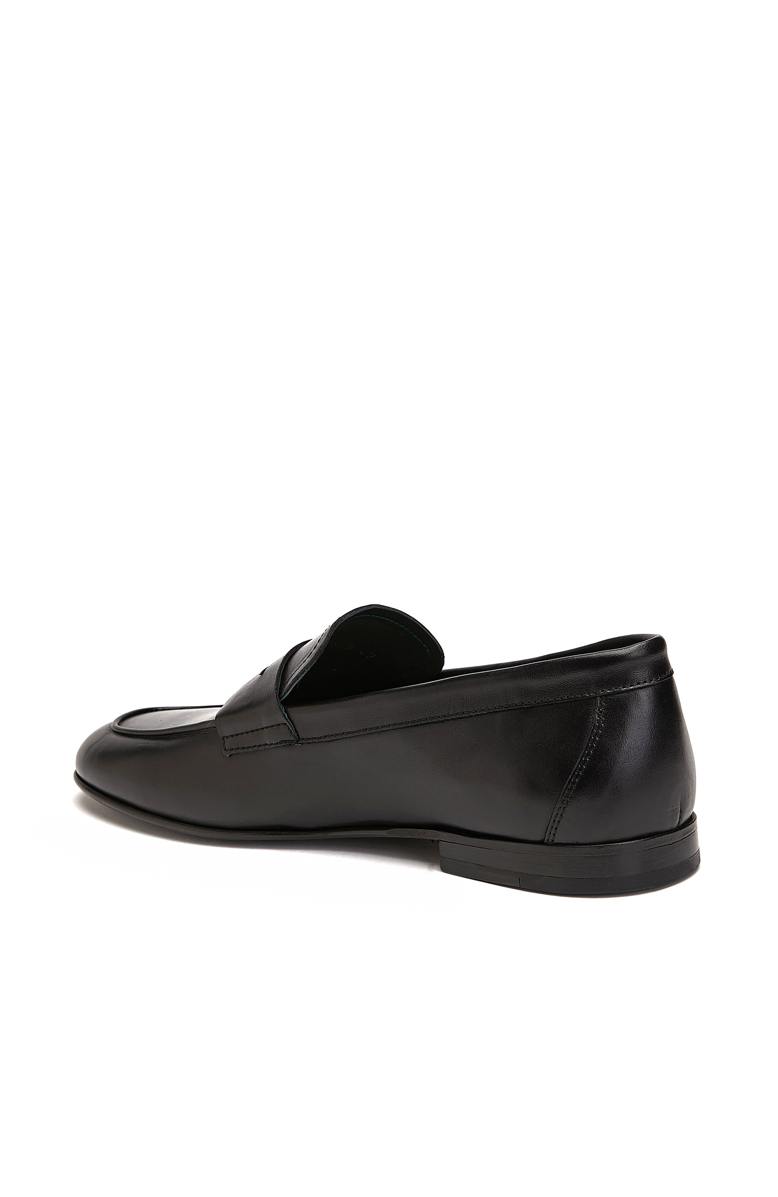 Siyah Erkek Deri Klasik Loafer