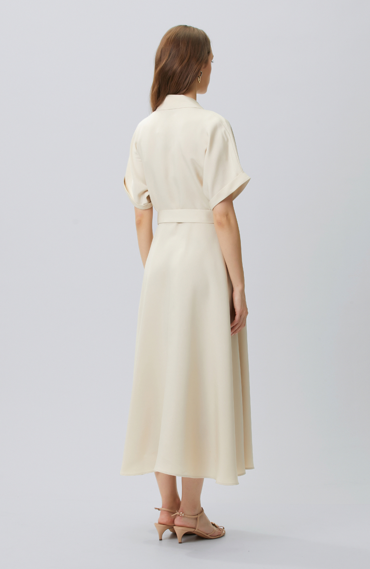 Beige Dress