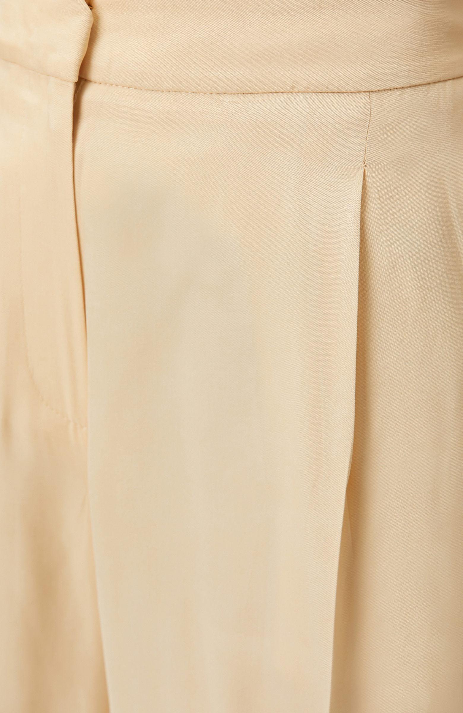 Vanilla Pleated Palazzo Pants