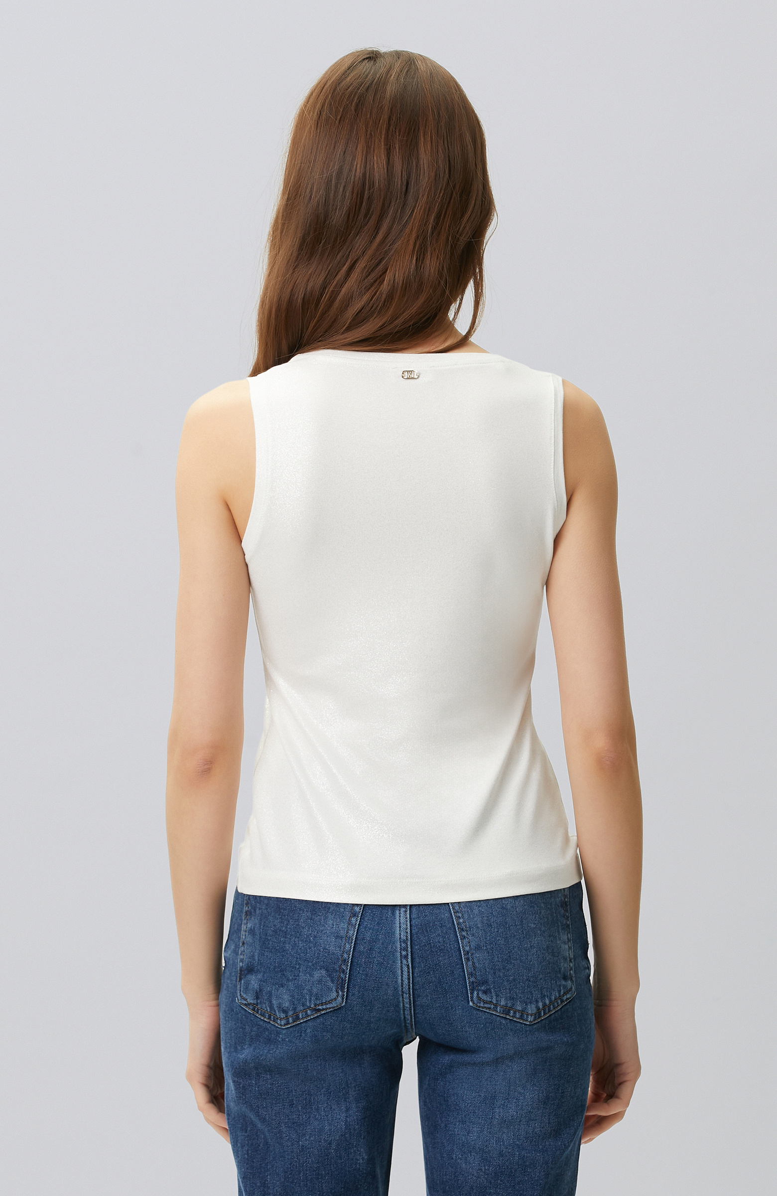 Off White Foil Printed T-shirt