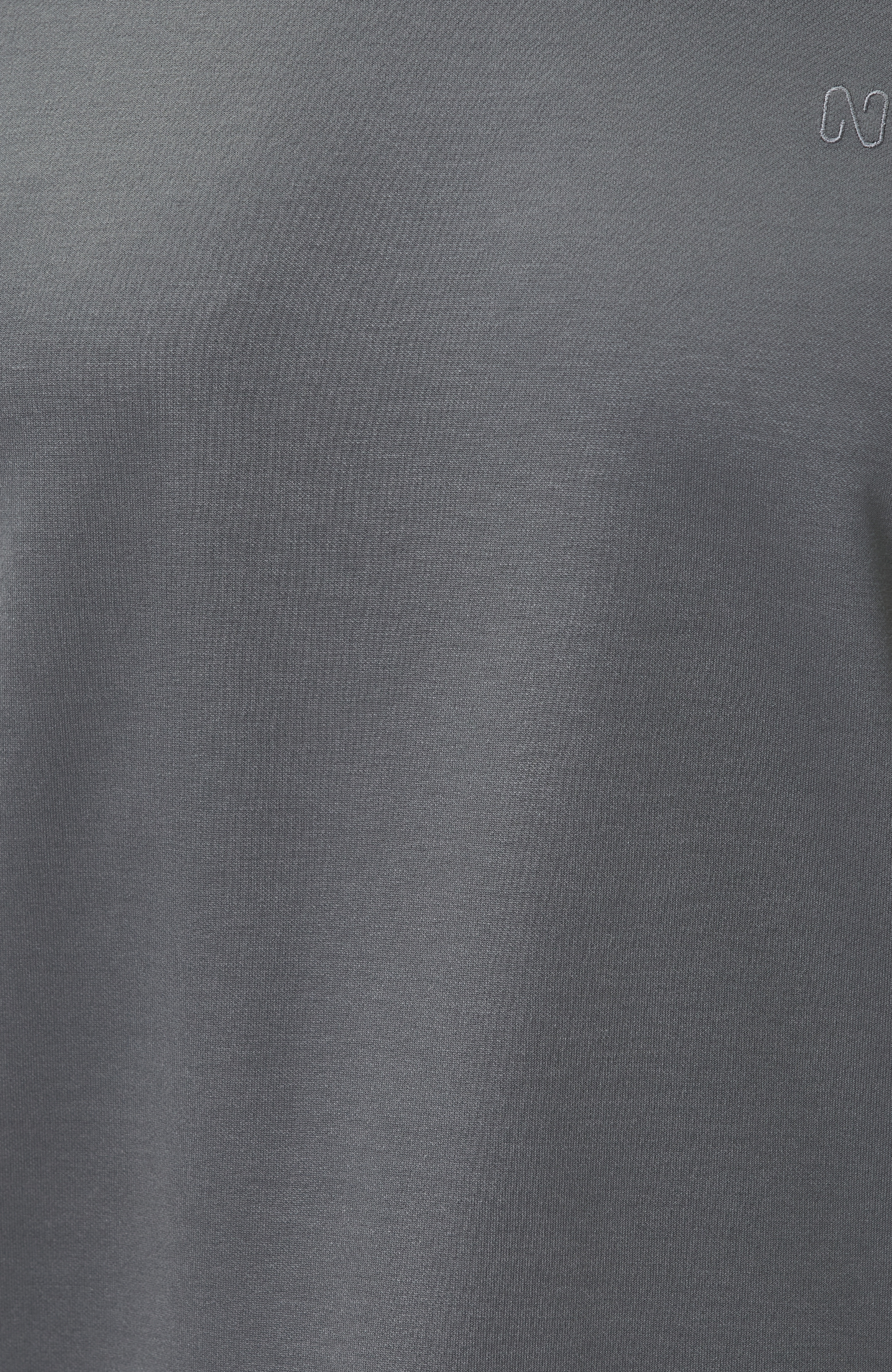 Antrasit Pike Desen Basic T-shirt