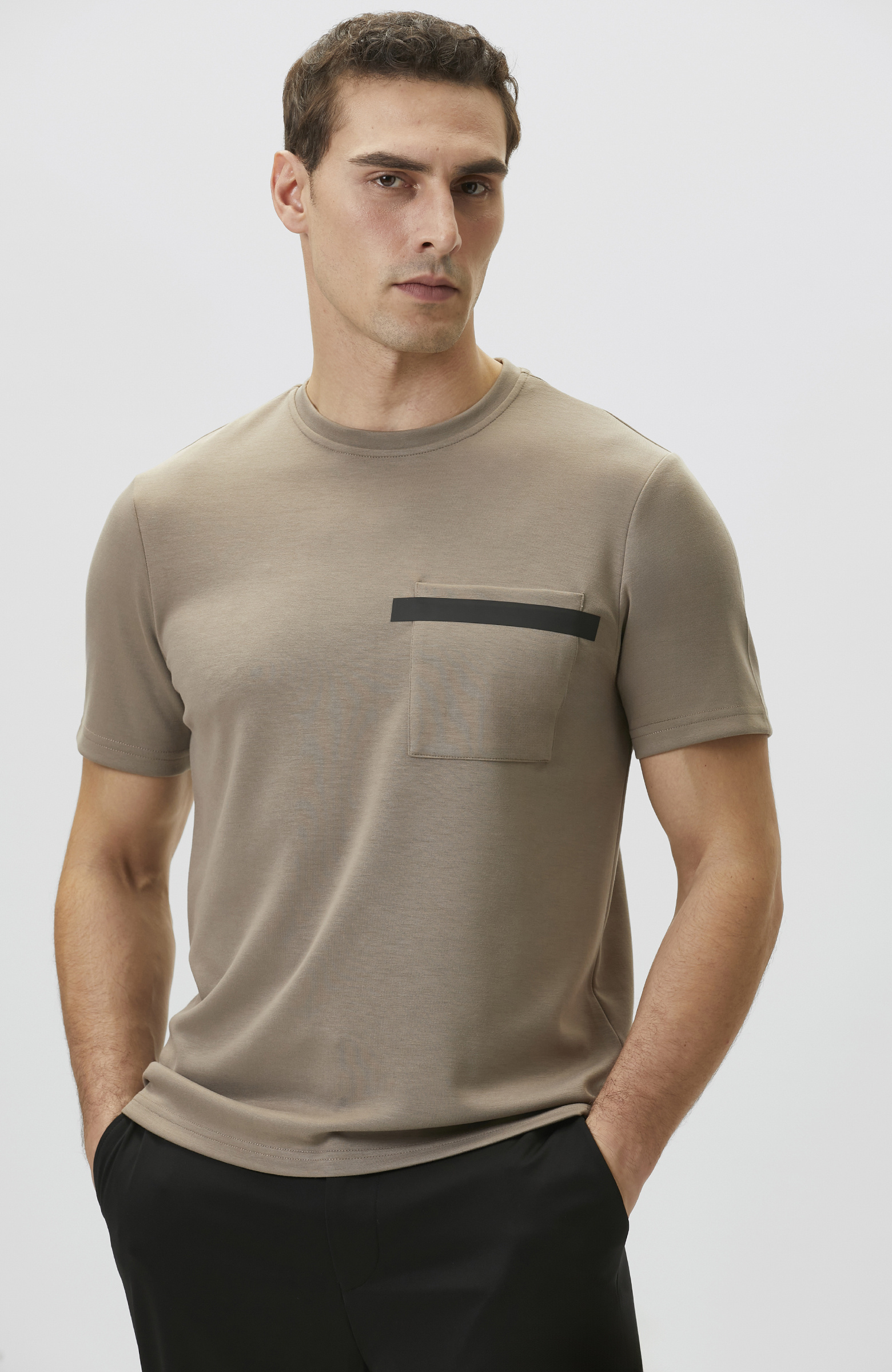 Vizon Baskı Detaylı T-shirt