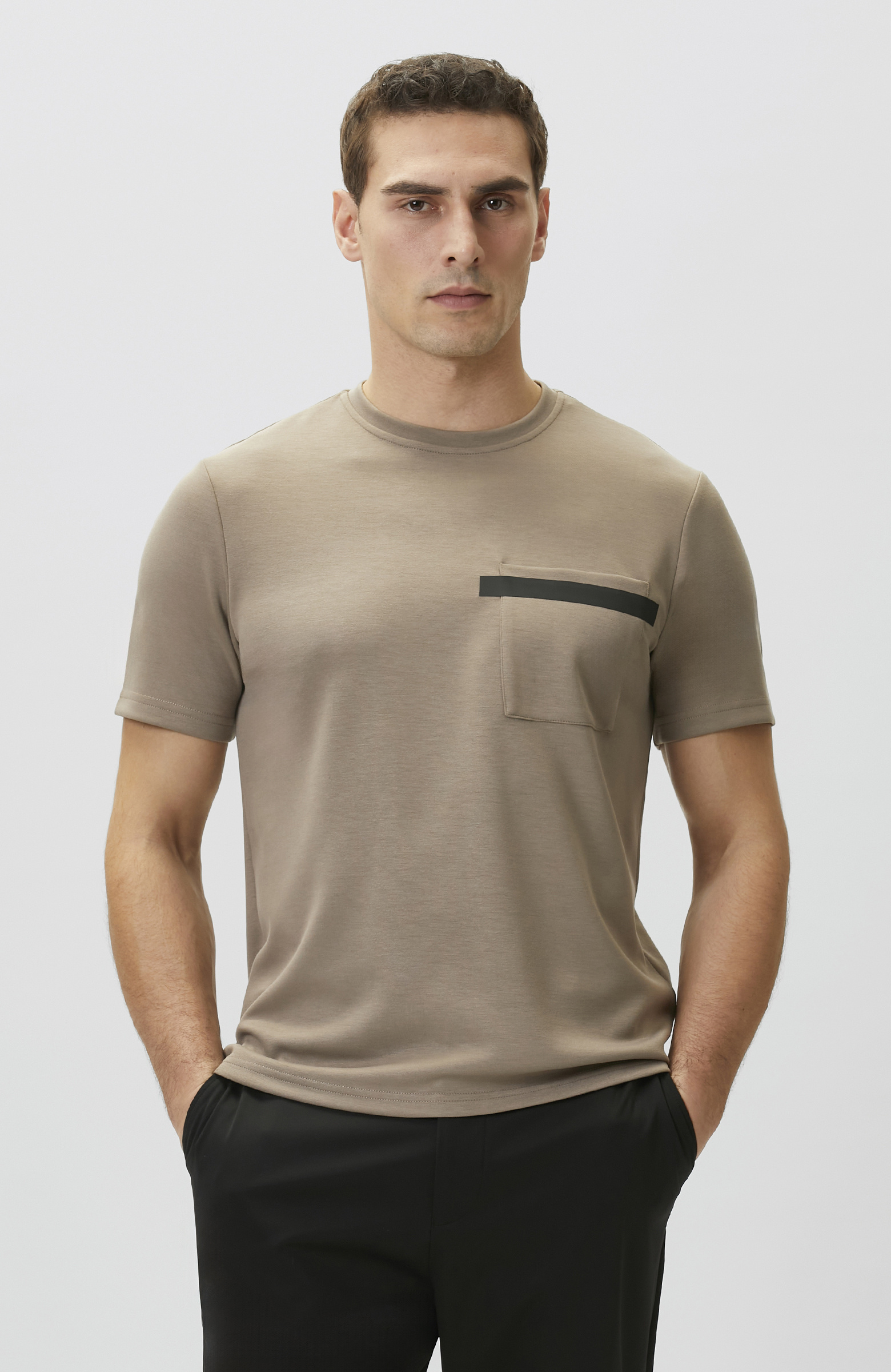 Vizon Baskı Detaylı T-shirt