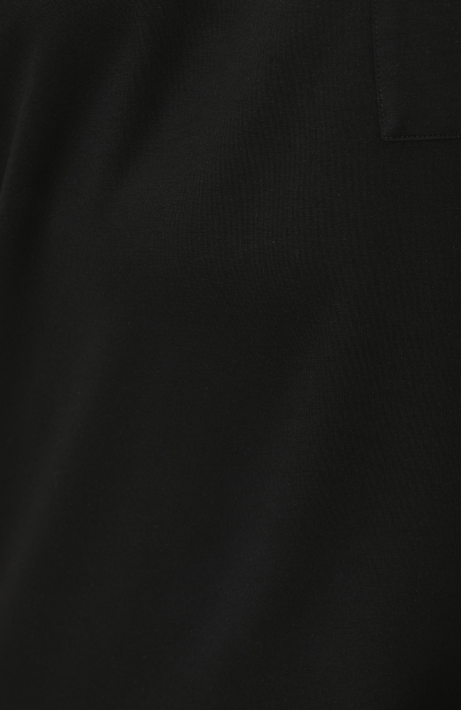 Siyah Baskı Detaylı T-shirt