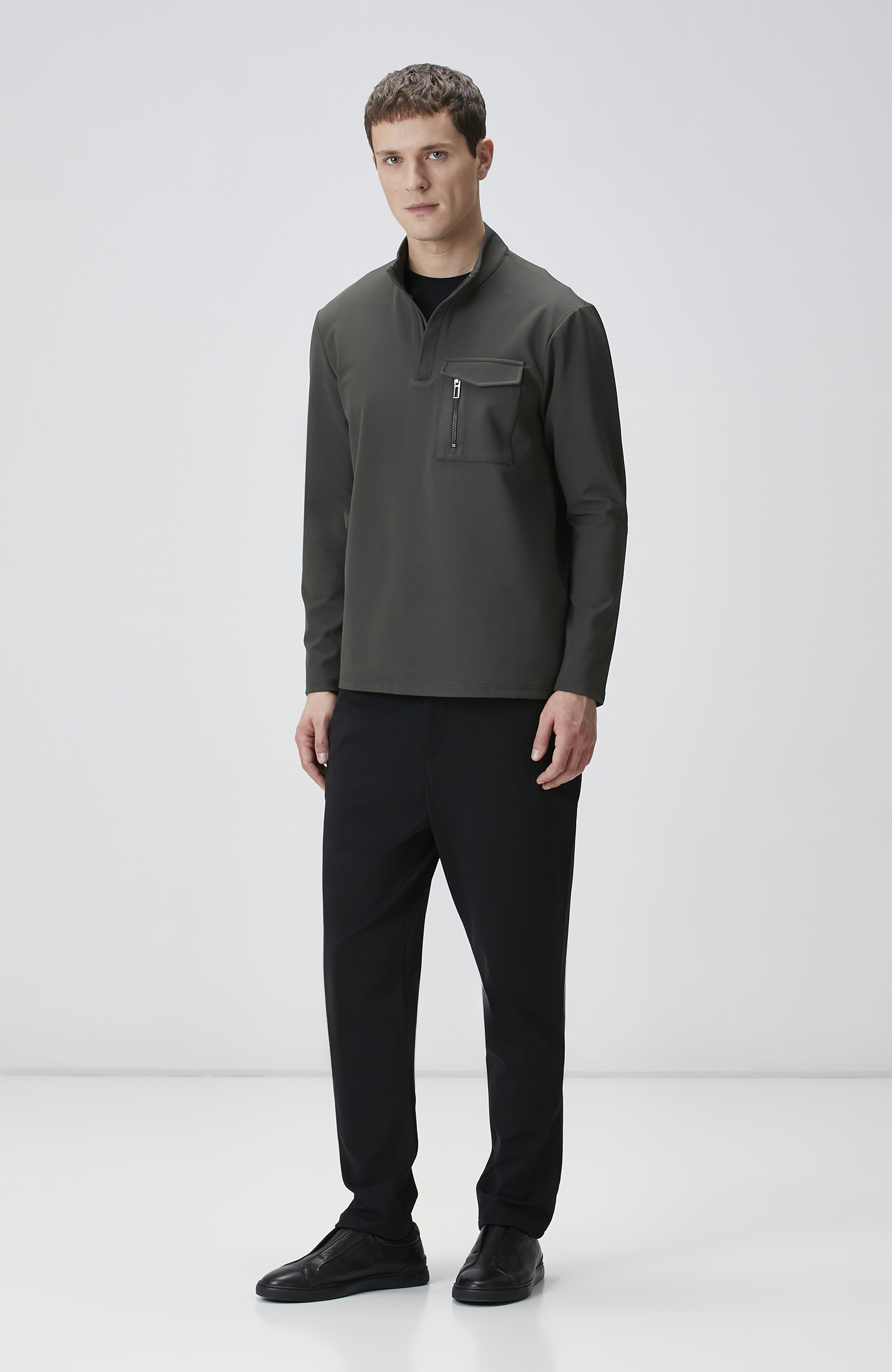 Siyah Kısa Kol Basic T-shirt