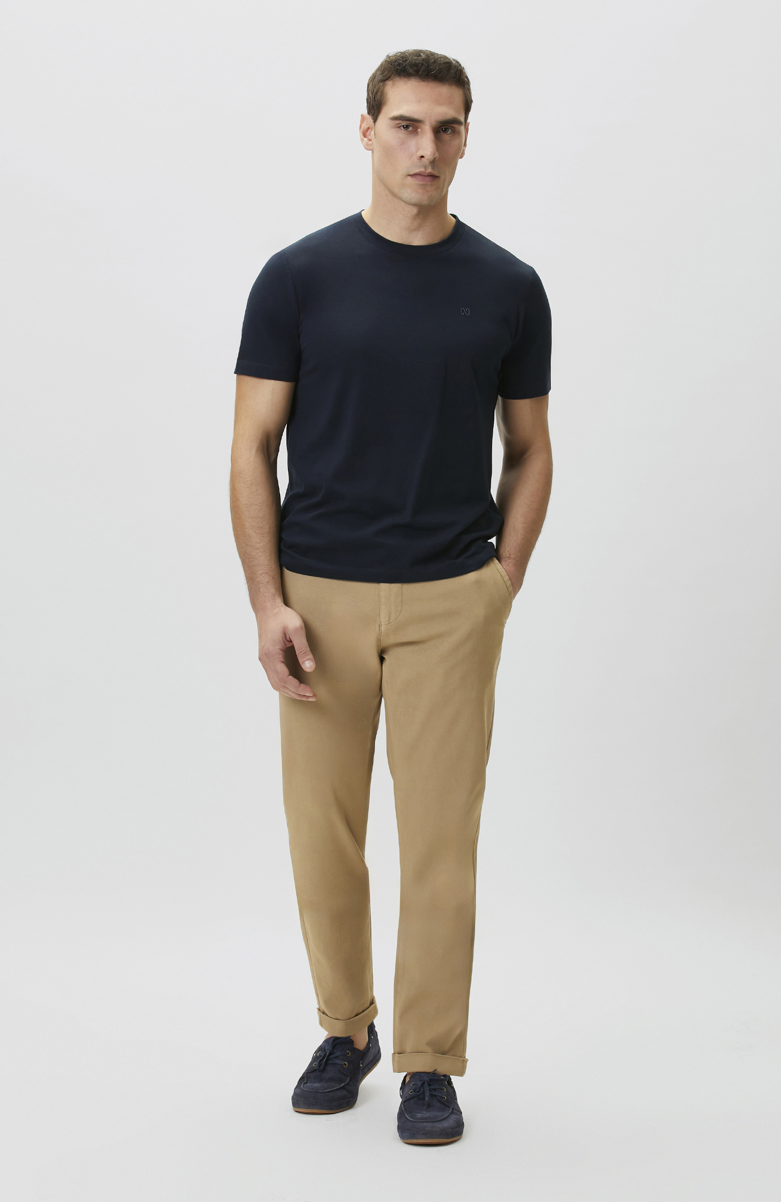 Lacivert Basic T-shirt