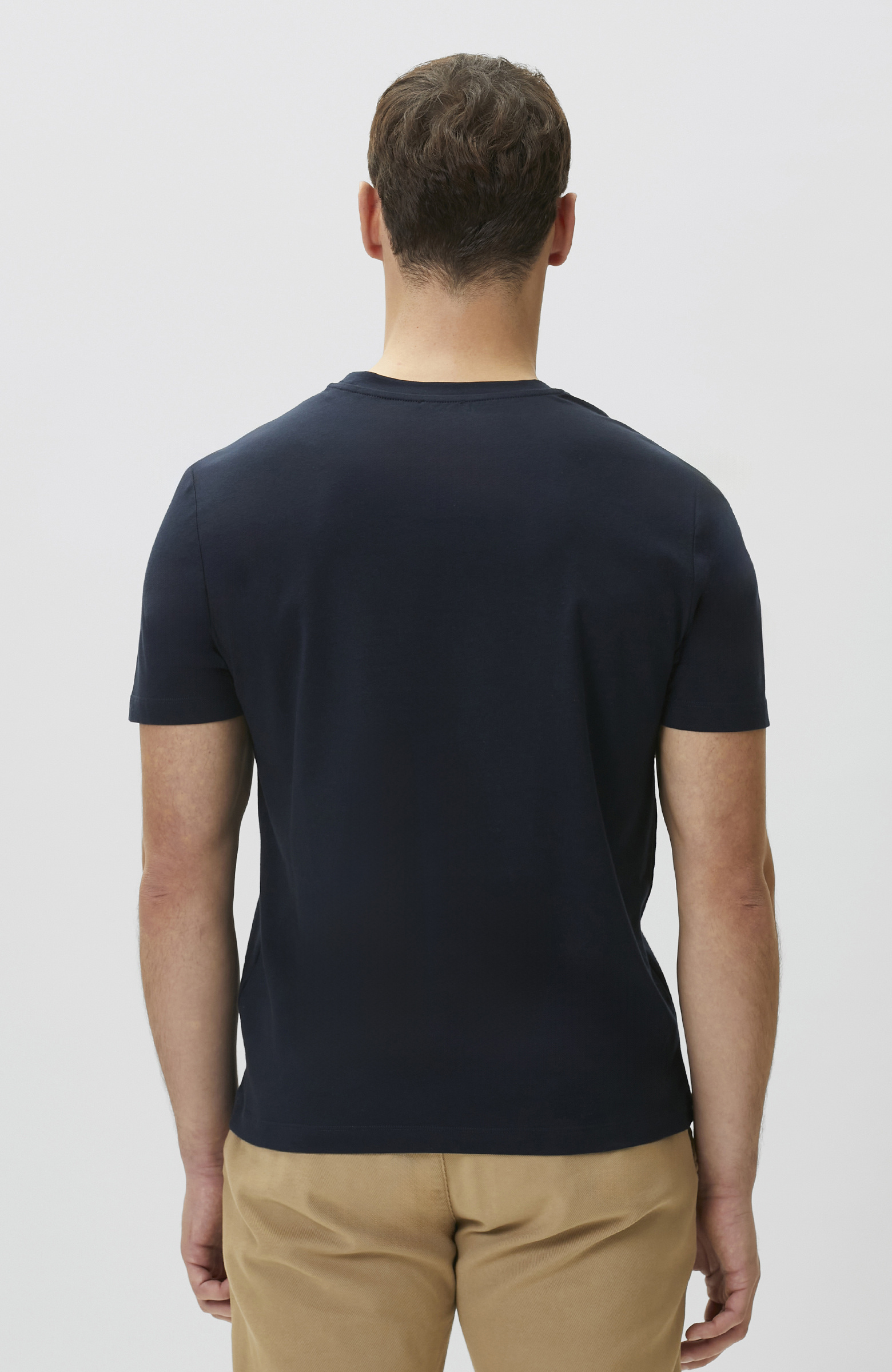 Lacivert Basic T-shirt