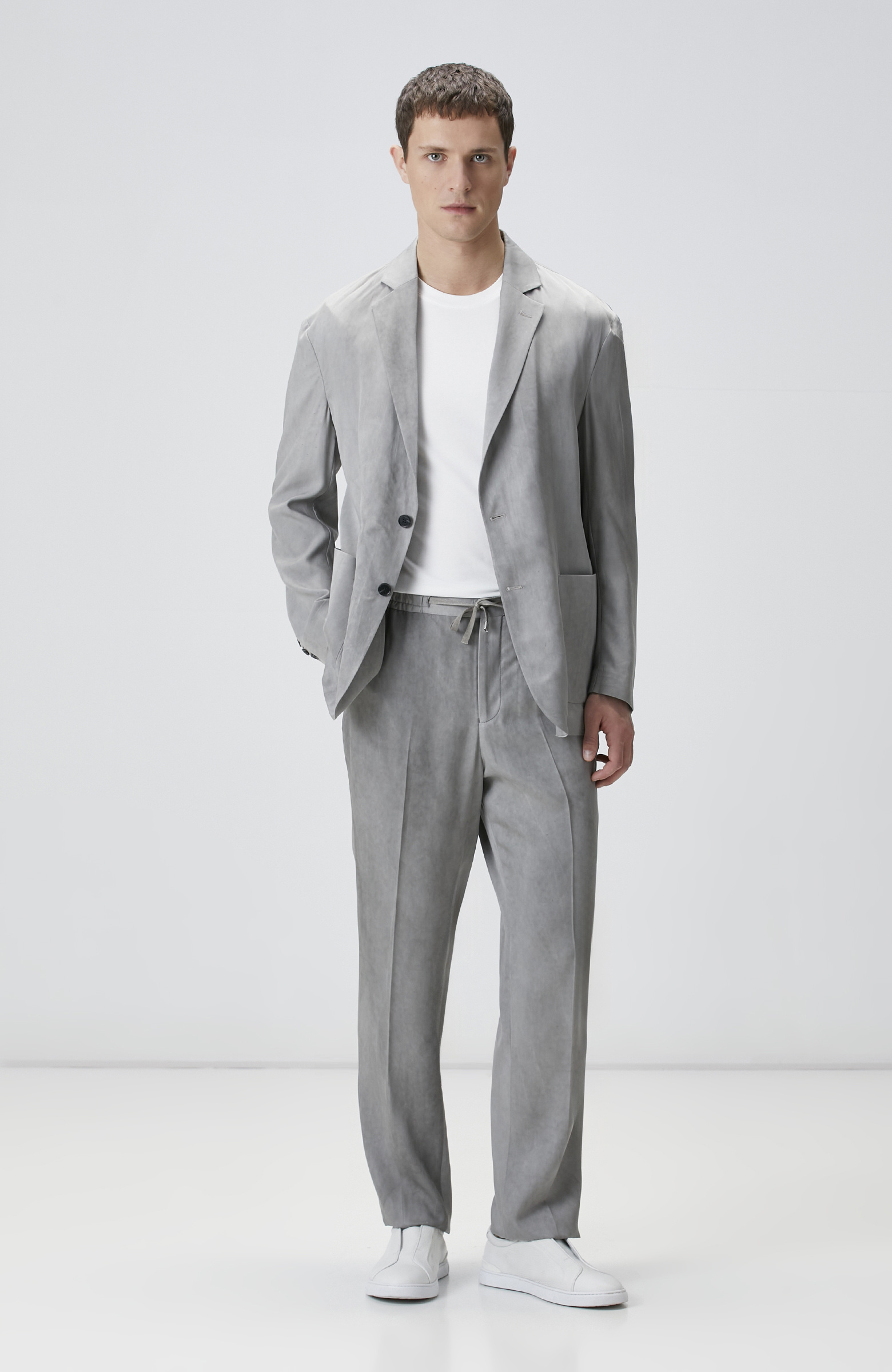 Beyaz Kısa Kol Basic T-shirt