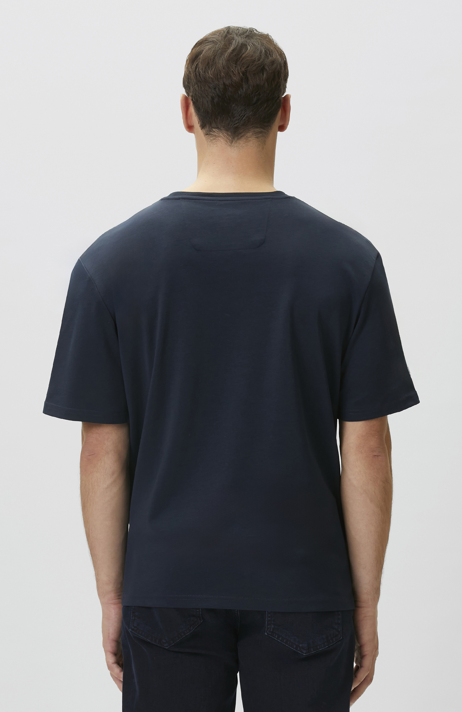 Lacivert Comfort Fit T-shirt