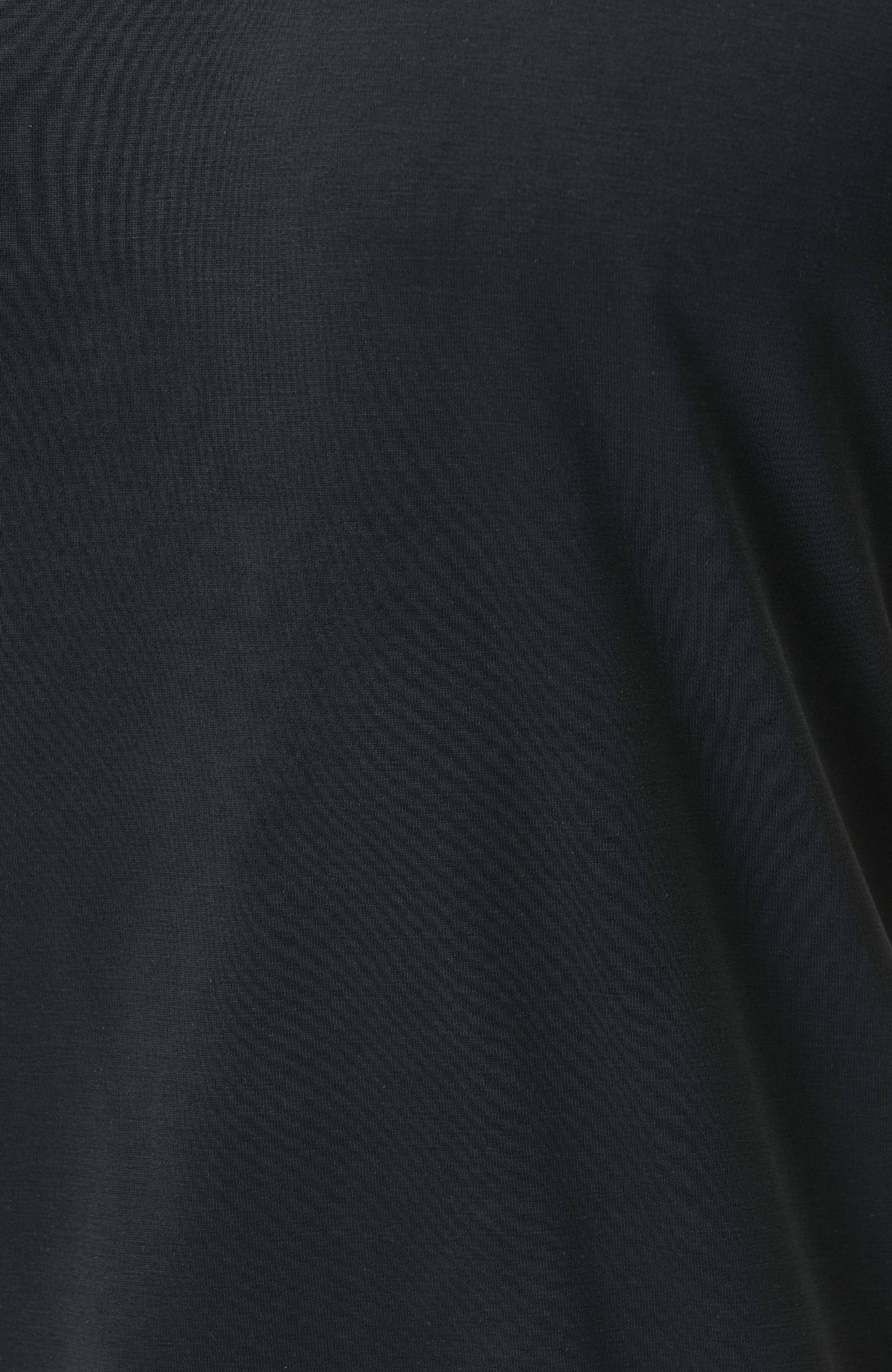 Siyah Basic Modal T-shirt