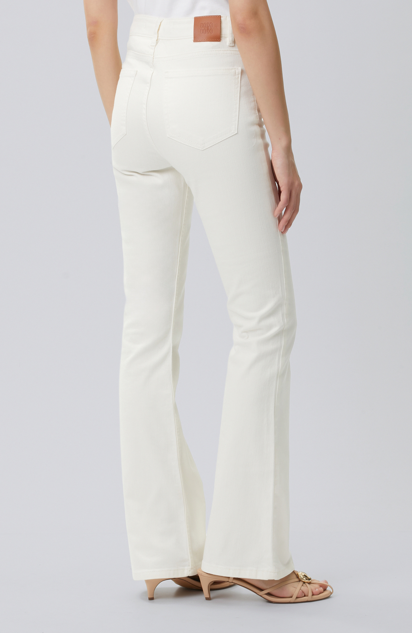 Naturel Flare Denim Pantolon