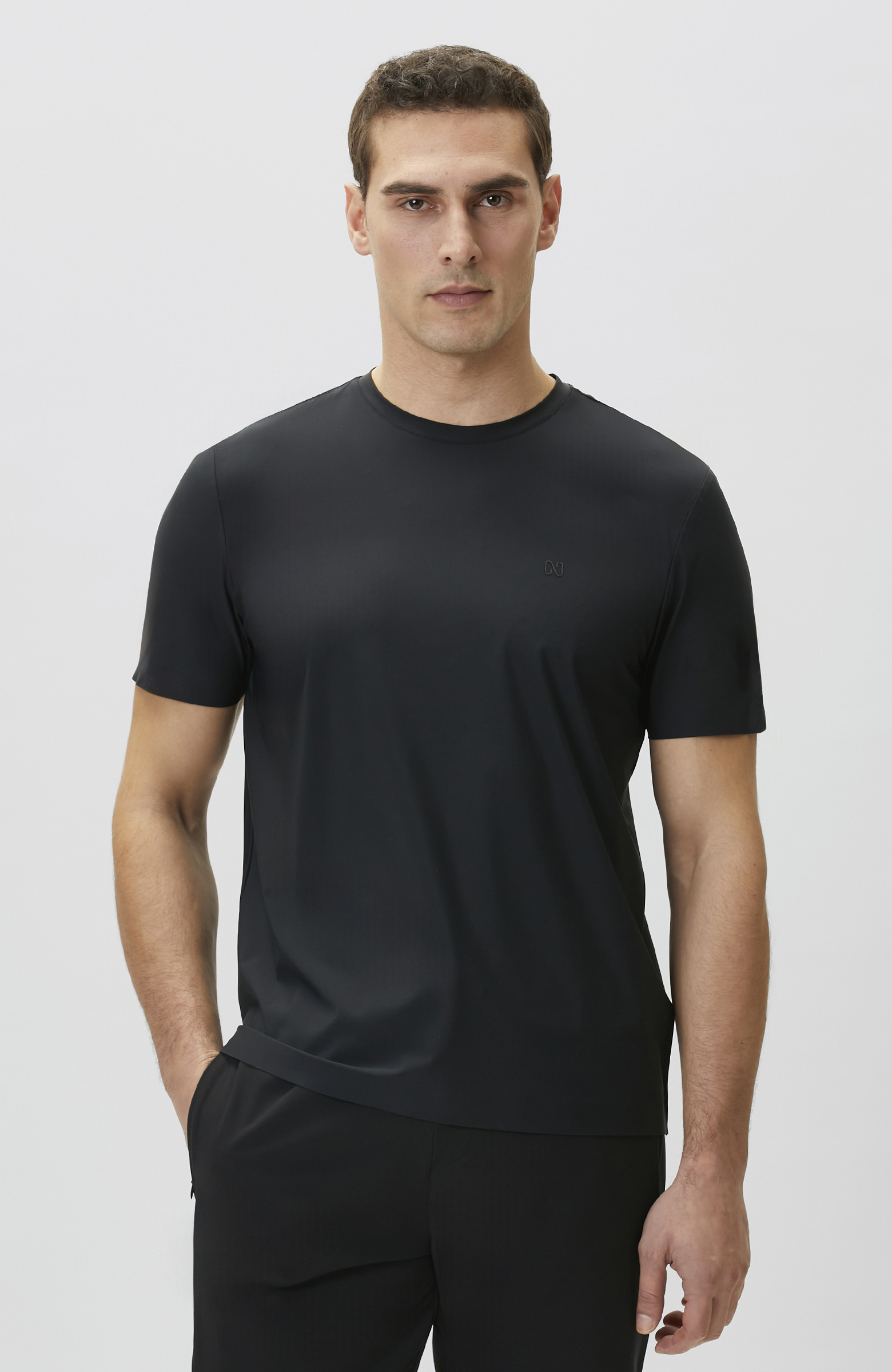 Siyah Teknik T-shirt