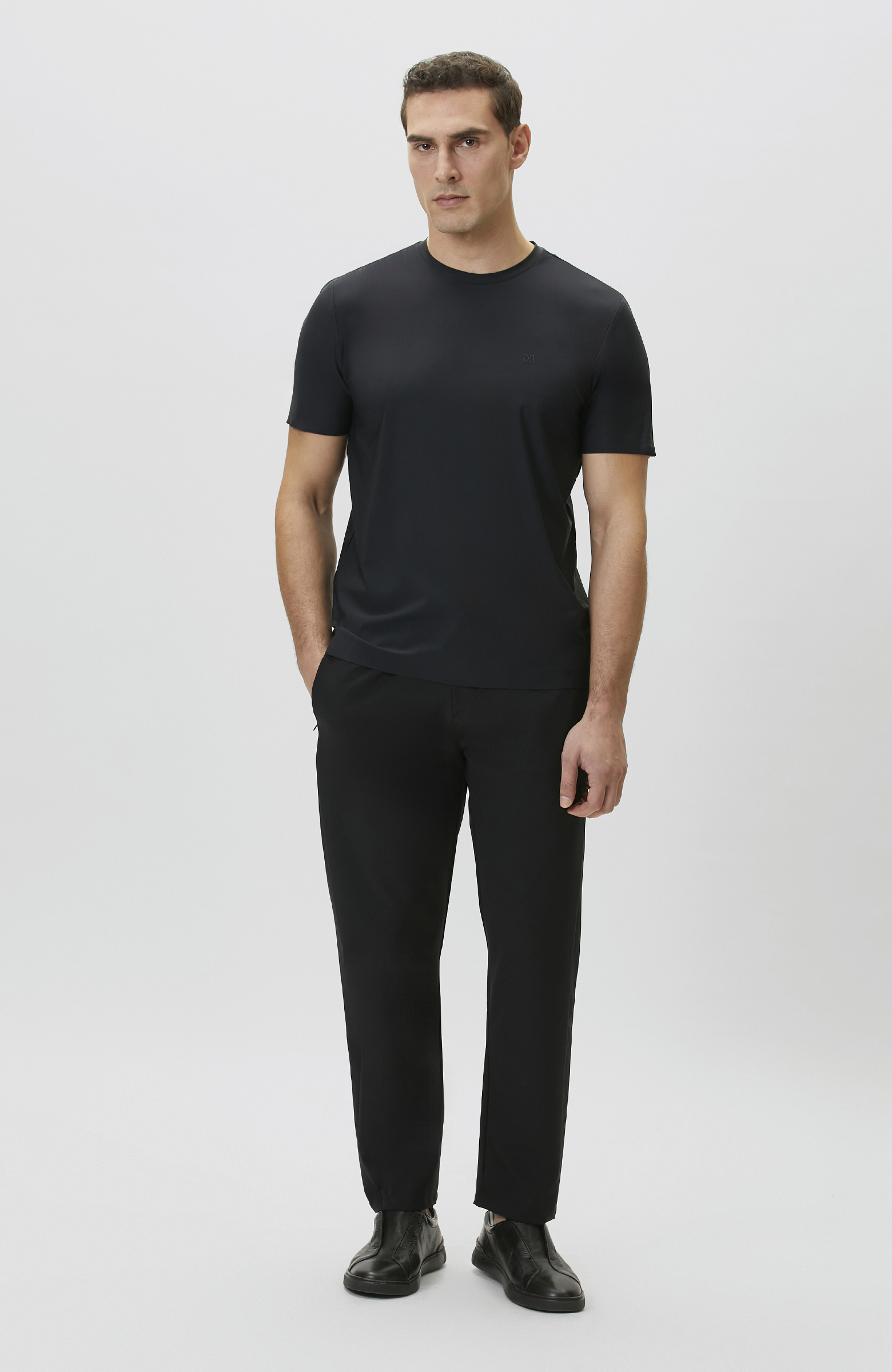 Siyah Teknik T-shirt