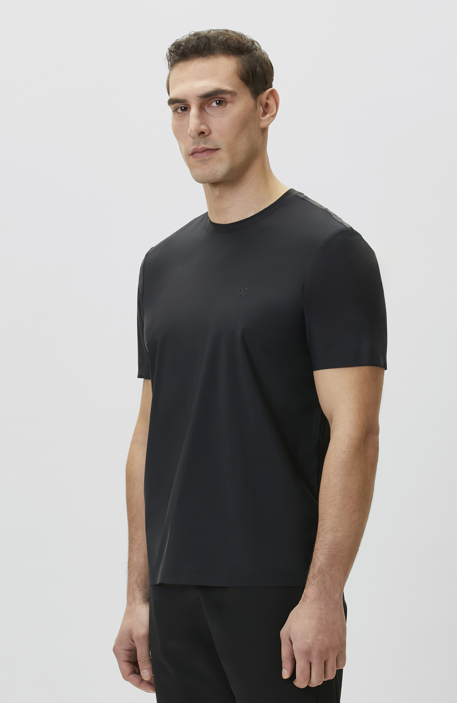 Siyah Teknik T-shirt