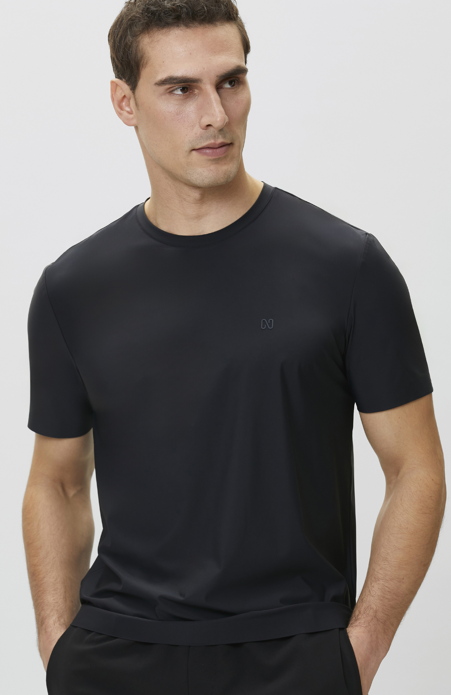 Lacivert Teknik T-shirt