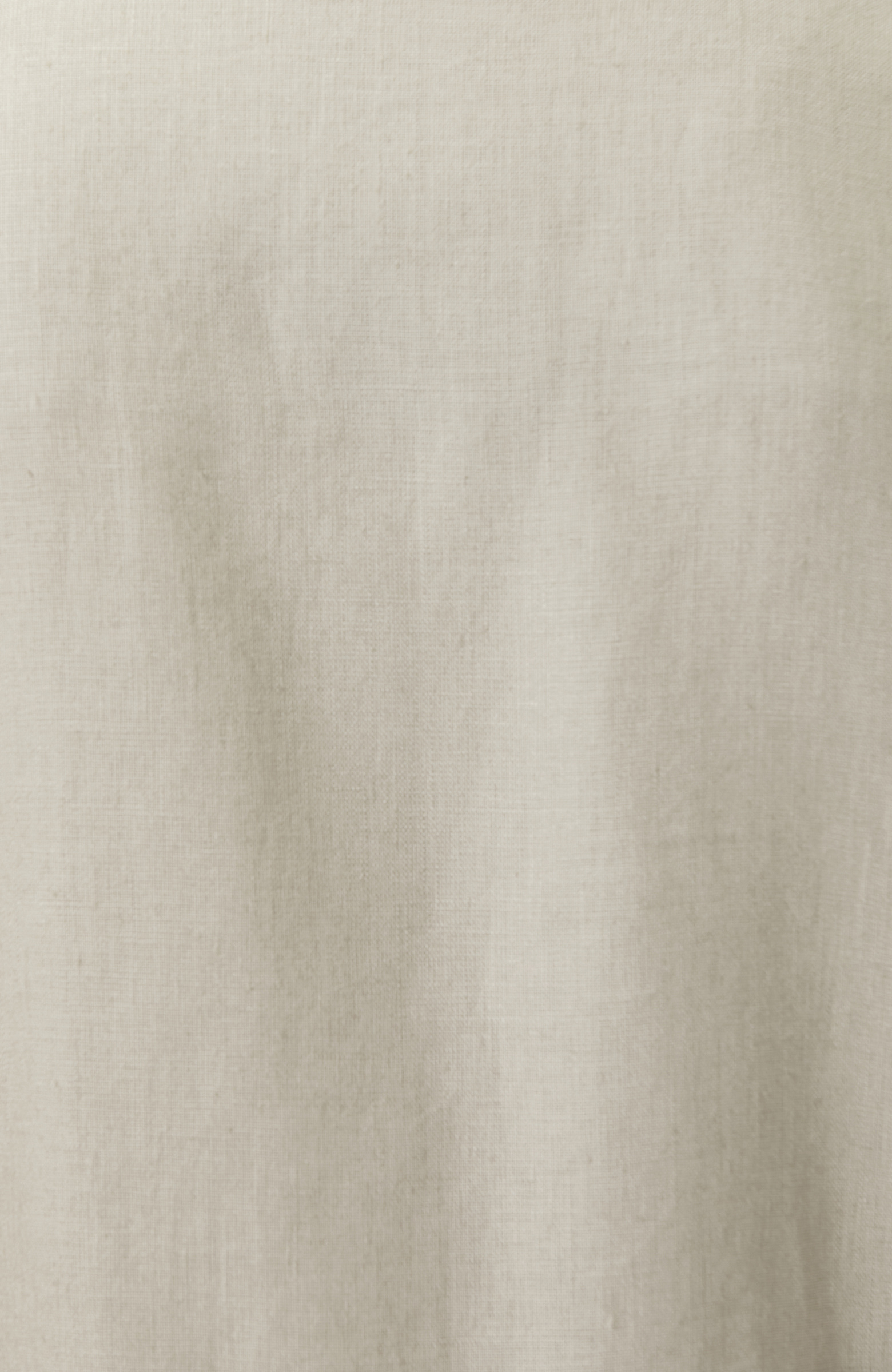 Taş Cep Detaylı Keten Dış Gömlek