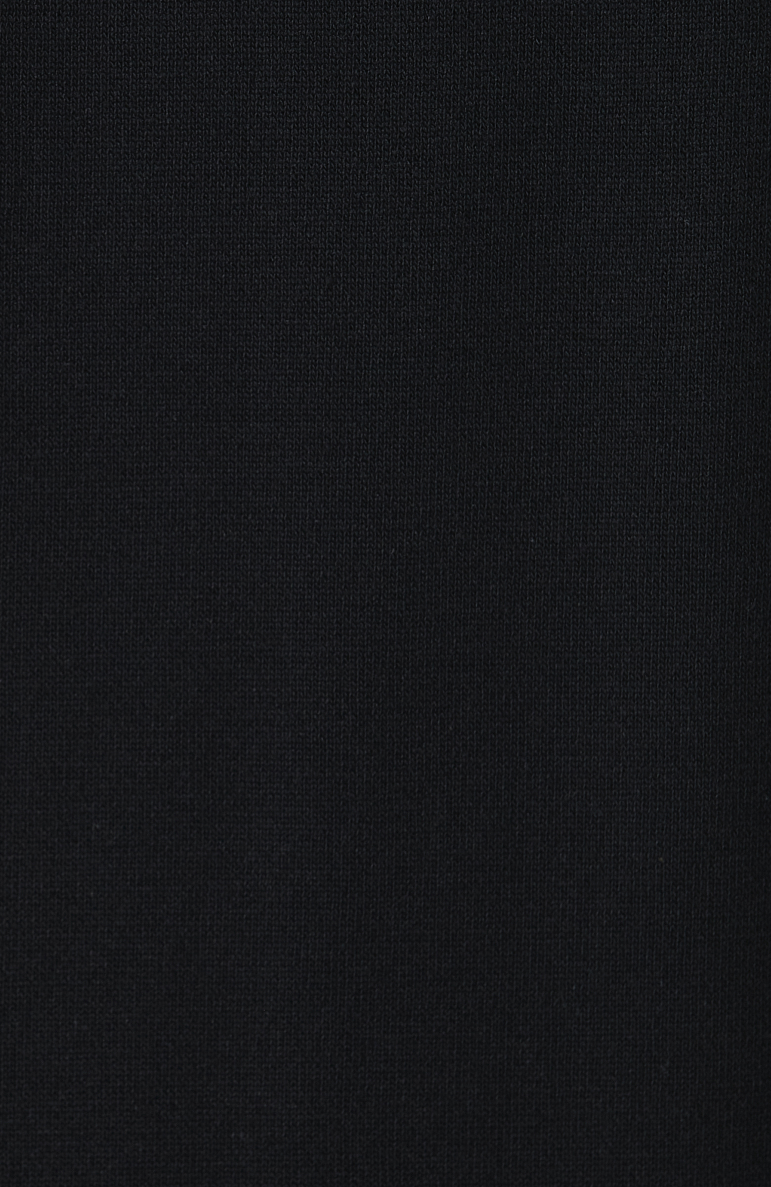 Siyah Gizli Patlı Fermuarlı Polo Kazak