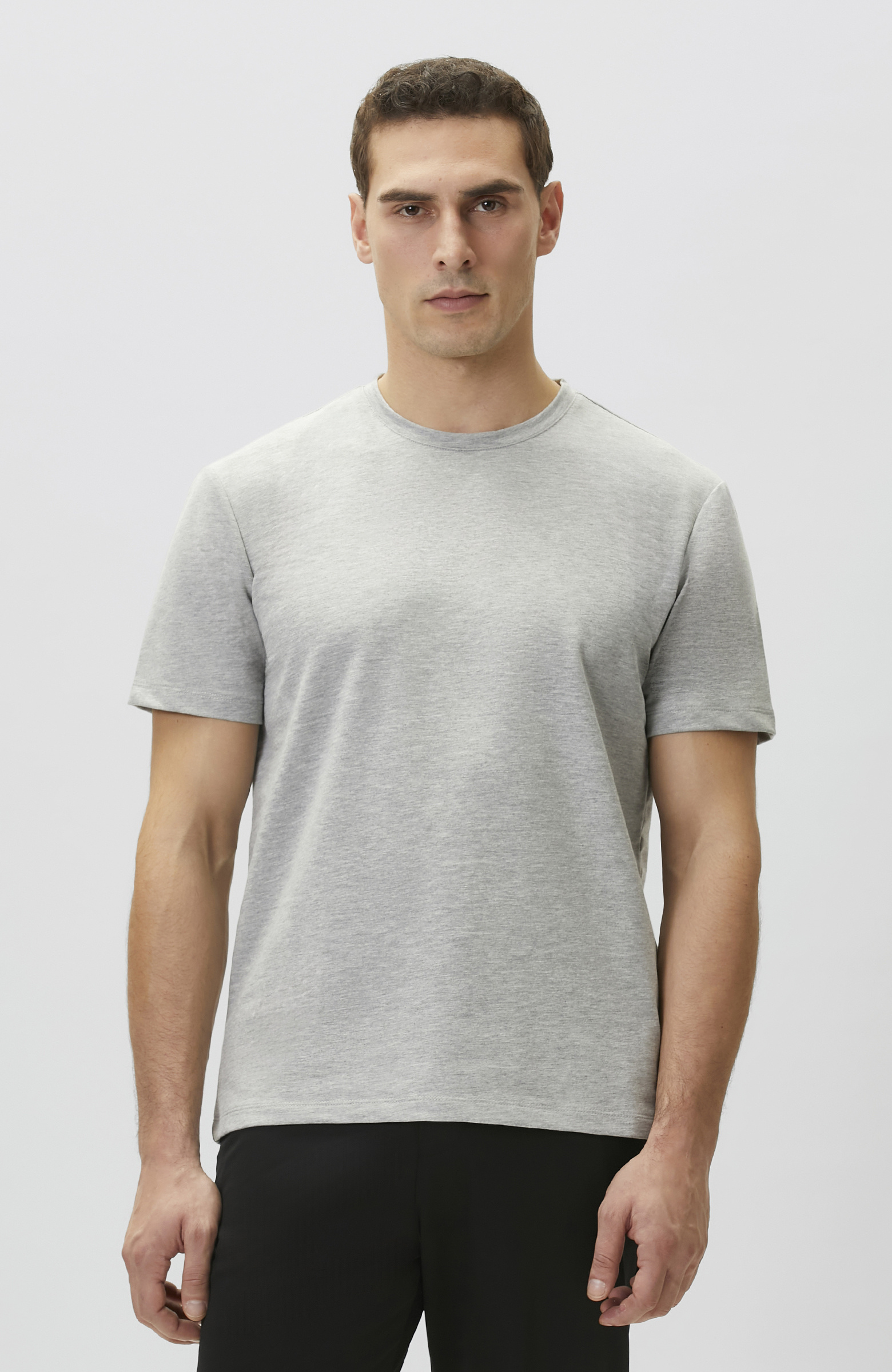 N-Tech Gri Melanj T-shirt