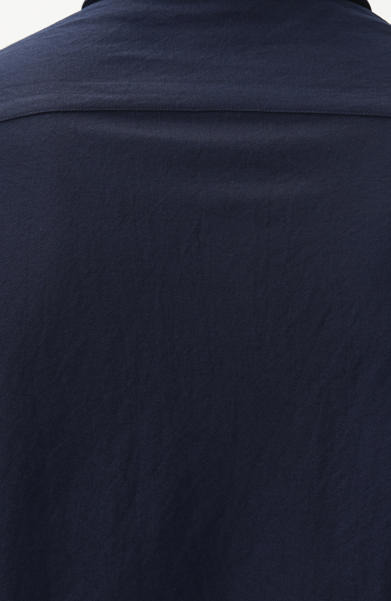 Slim Fit Lacivert Uzun Kol Örme Gömlek