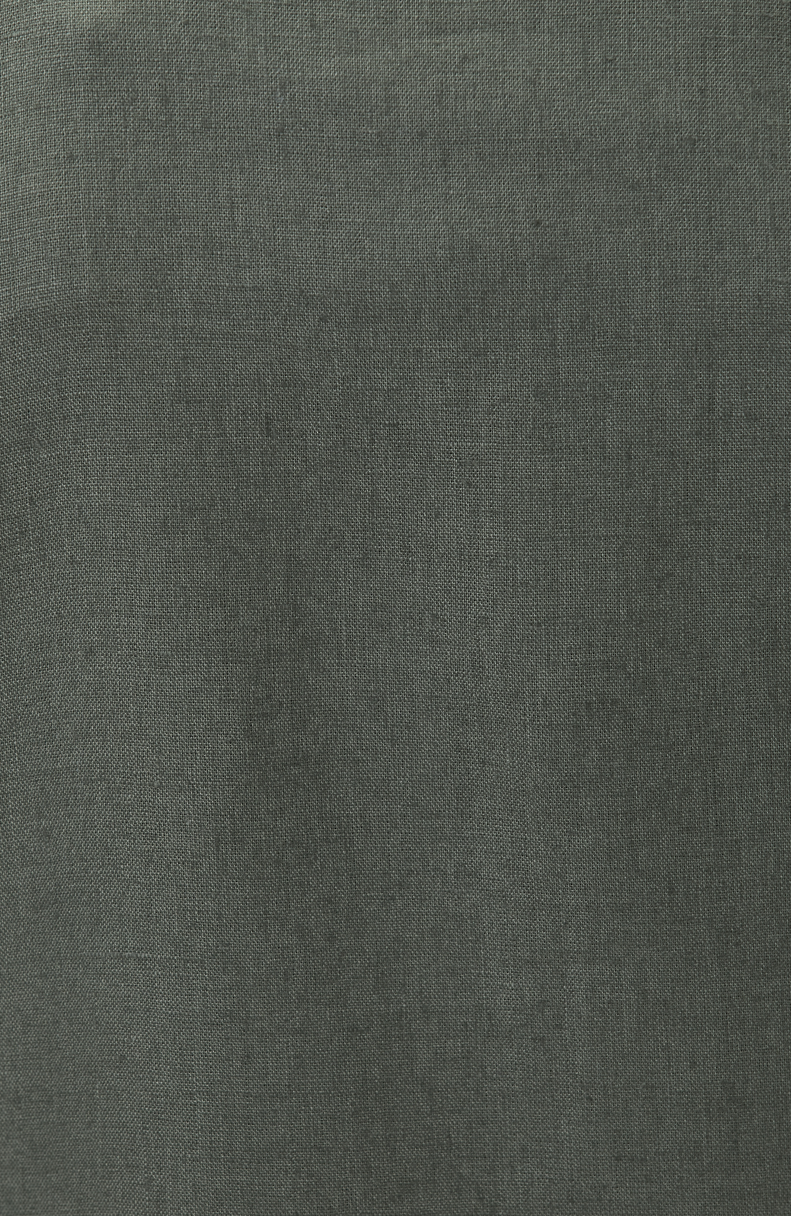 Haki Keten Dış Gömlek