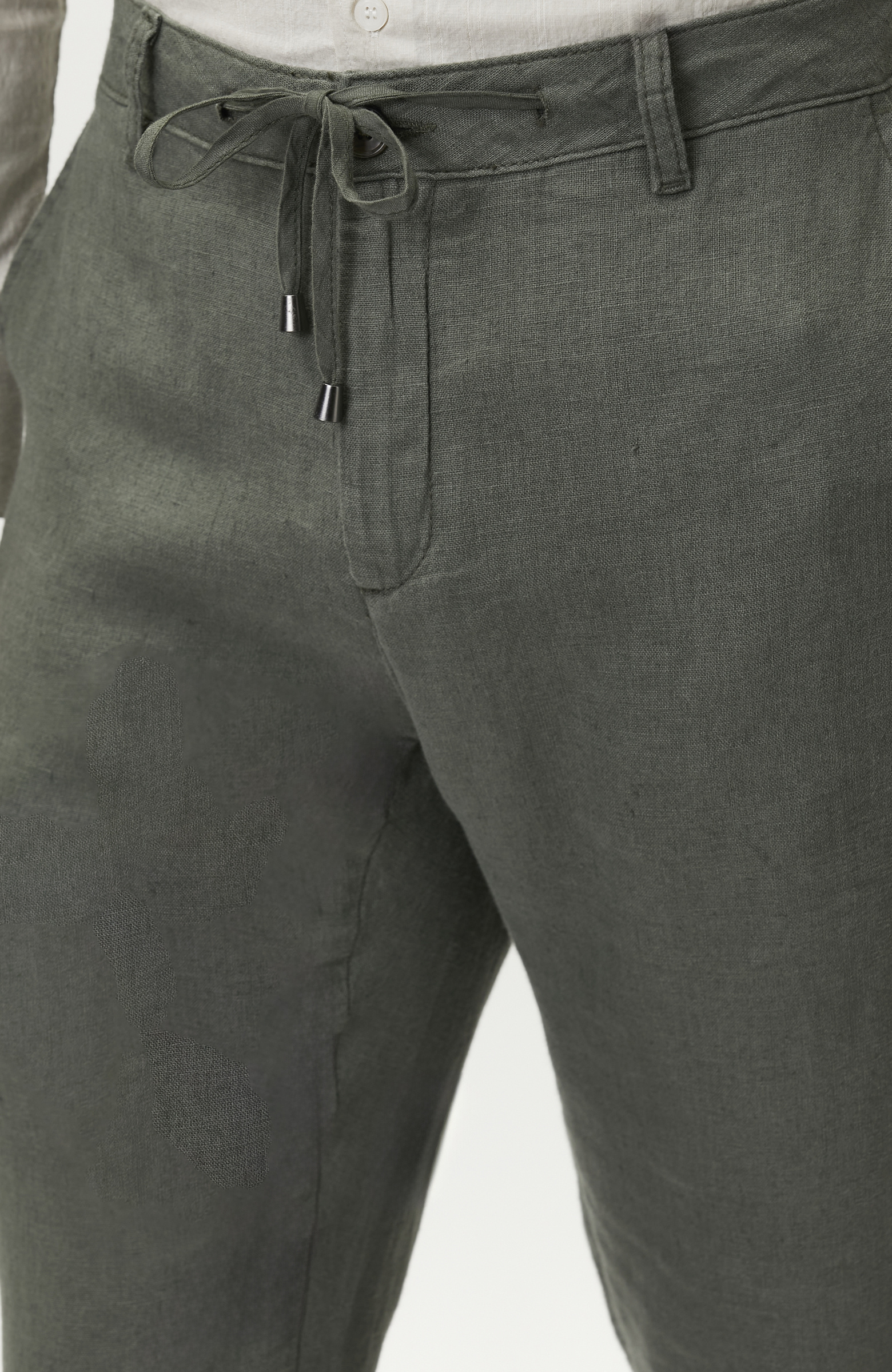 Haki Keten Jogger Pantolon