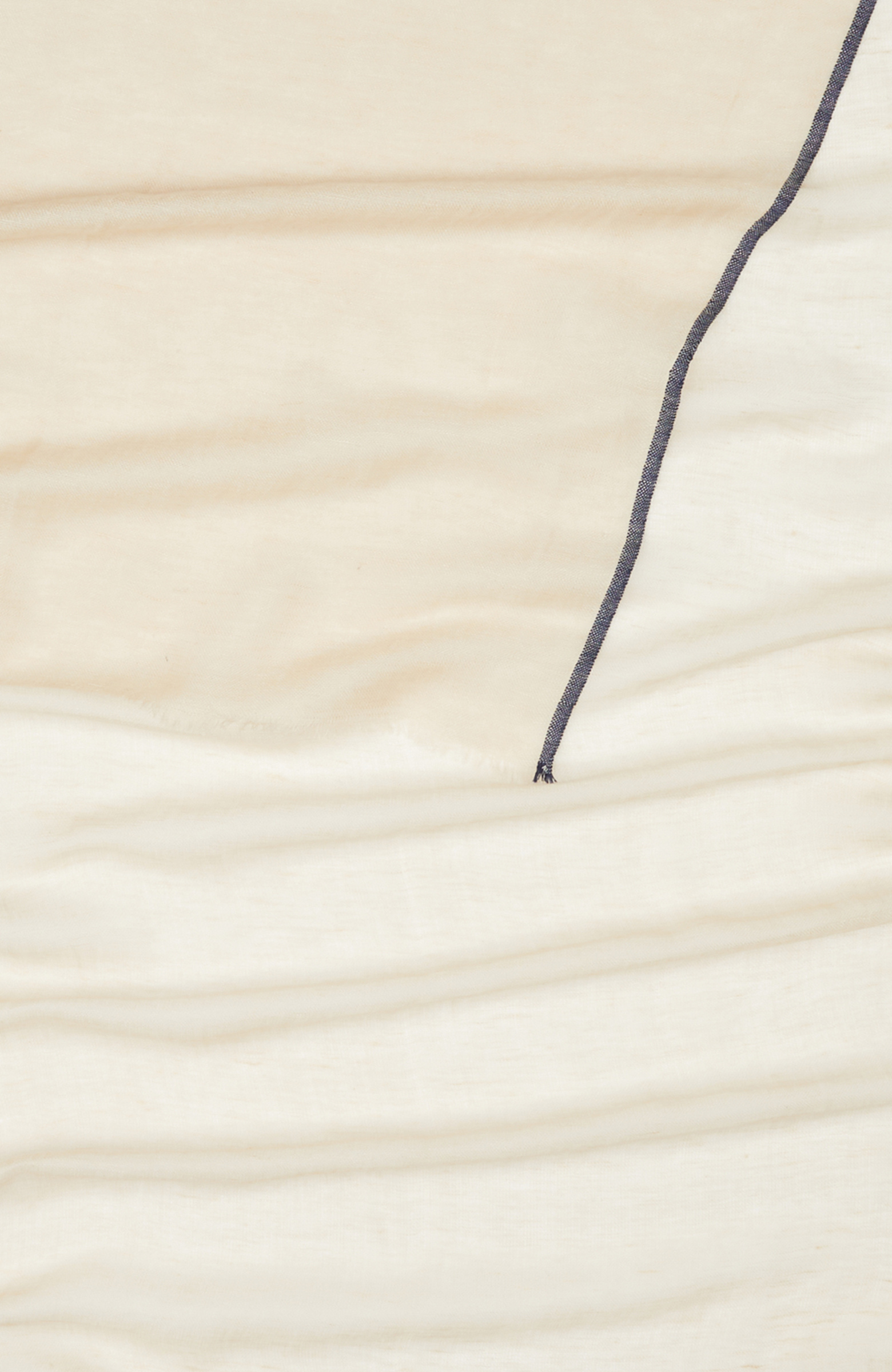 Beige Men's Linen Shawl