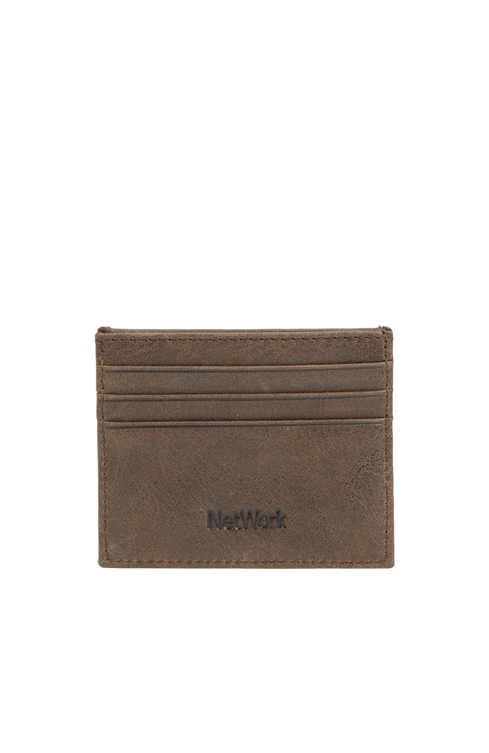 Kahverengi Erkek Deri Kartlık