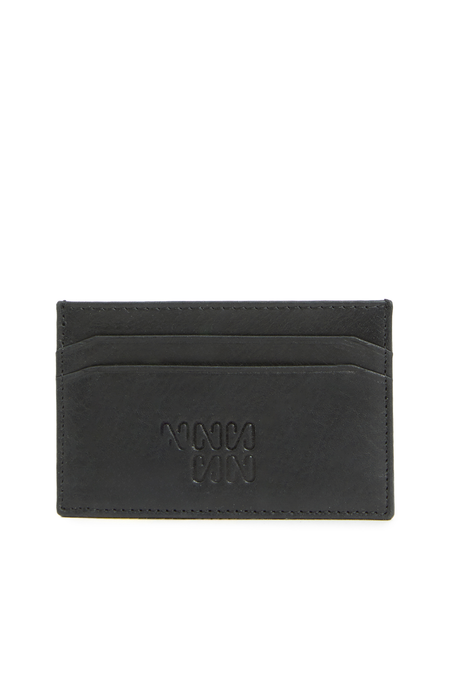 Siyah Erkek Deri Kartlık