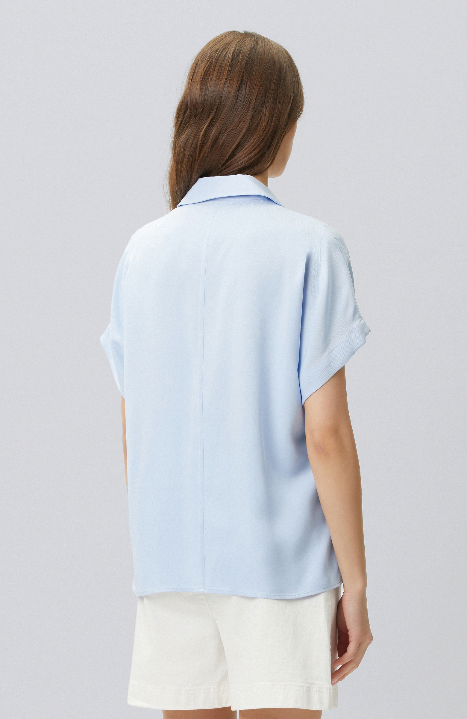 Açık Mavi Basic Gömlek