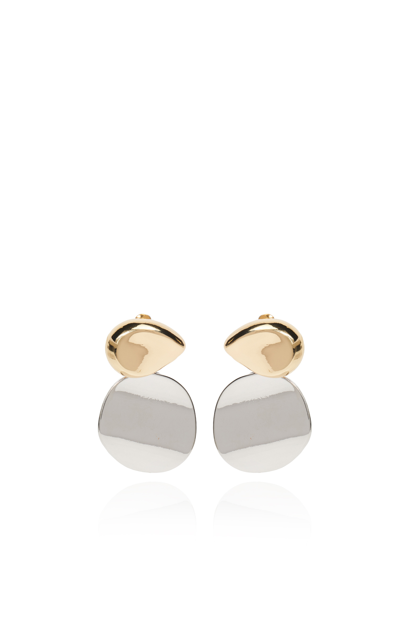 Silver Gold Kadın Sallantılı Küpe