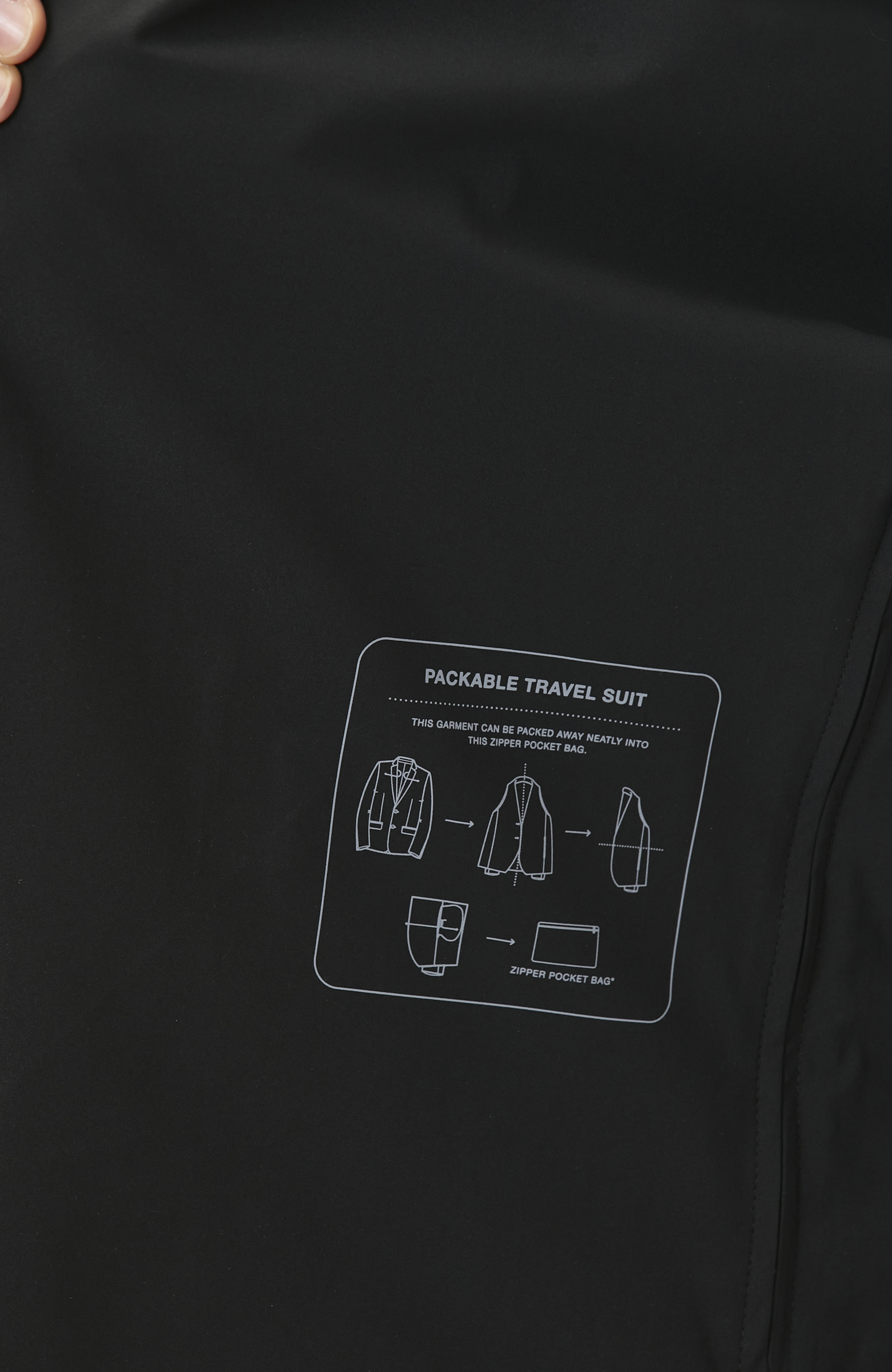 Siyah Traveller Blazer Ceket