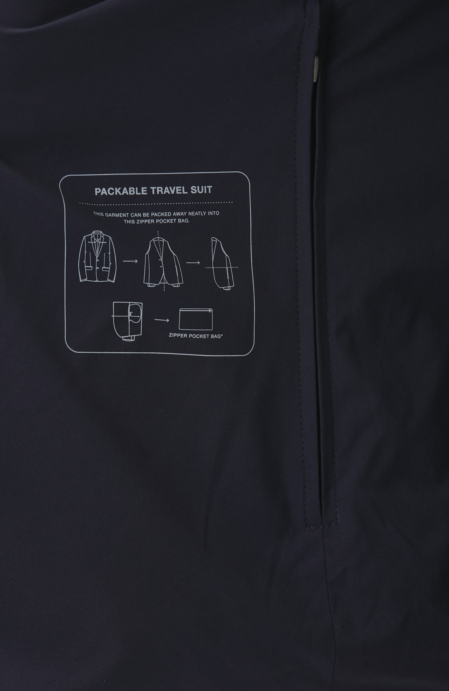 Lacivert Traveller Blazer Ceket