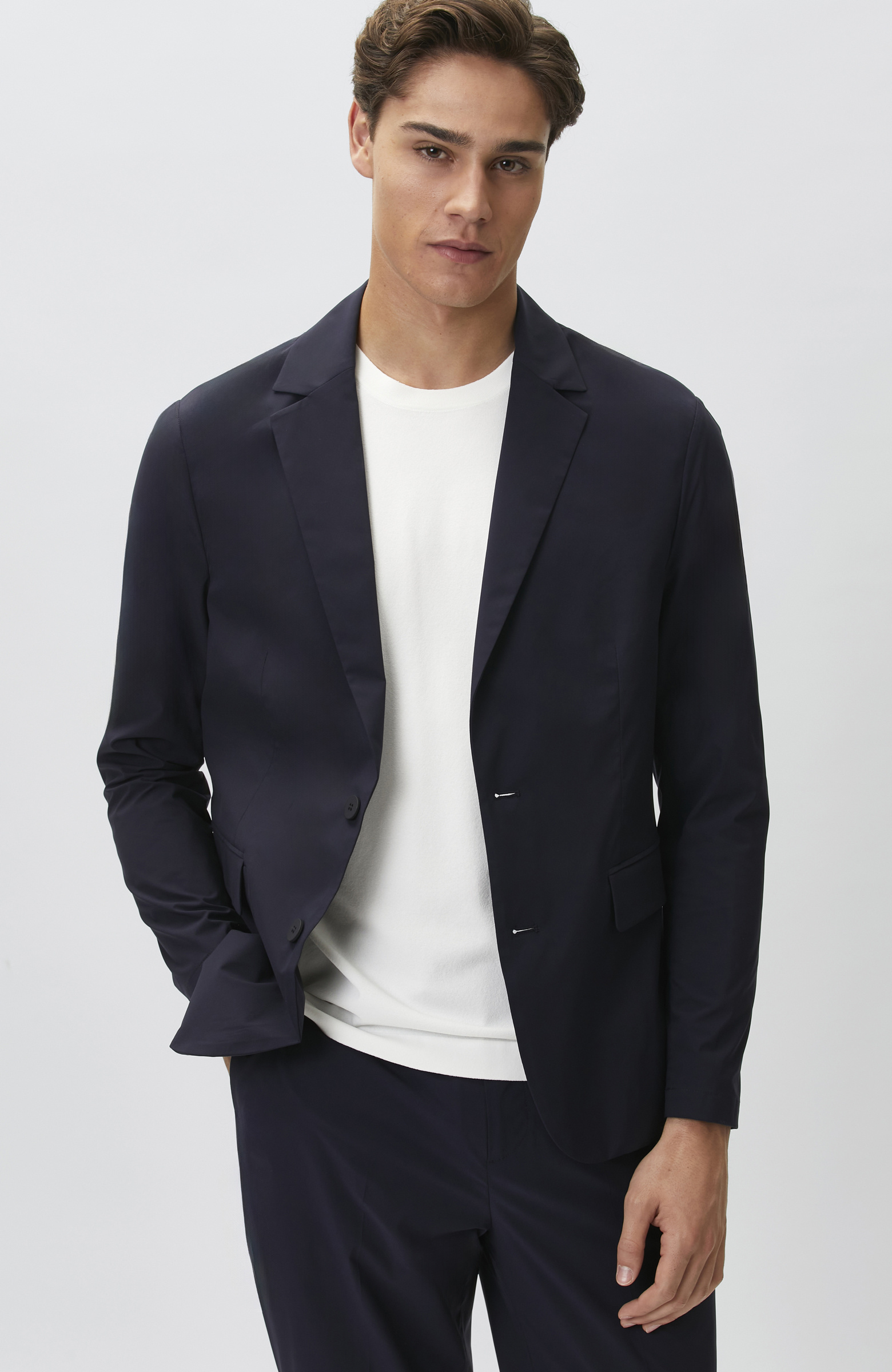 Lacivert Traveller Blazer Ceket