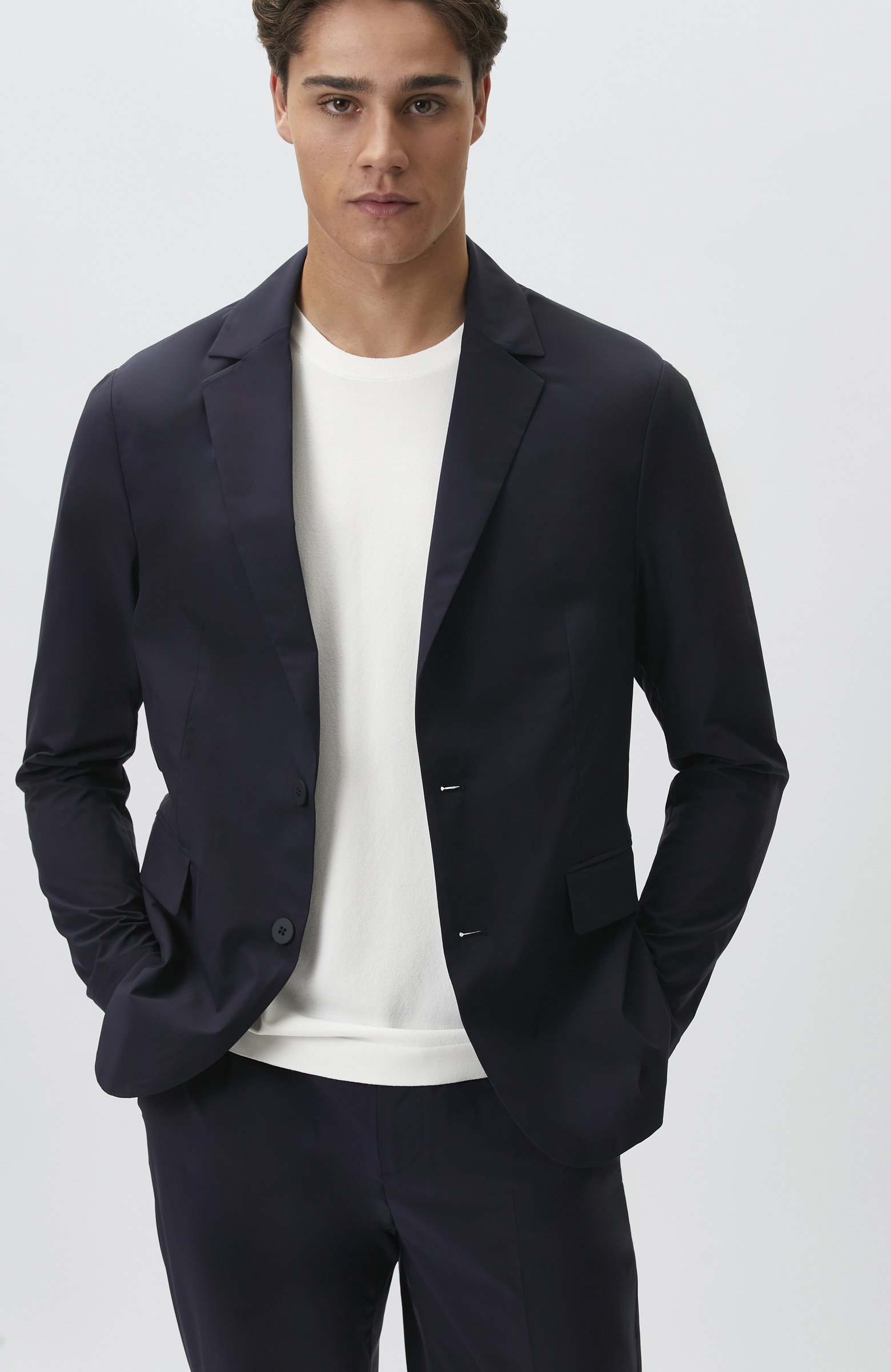 Lacivert Traveller Blazer Ceket
