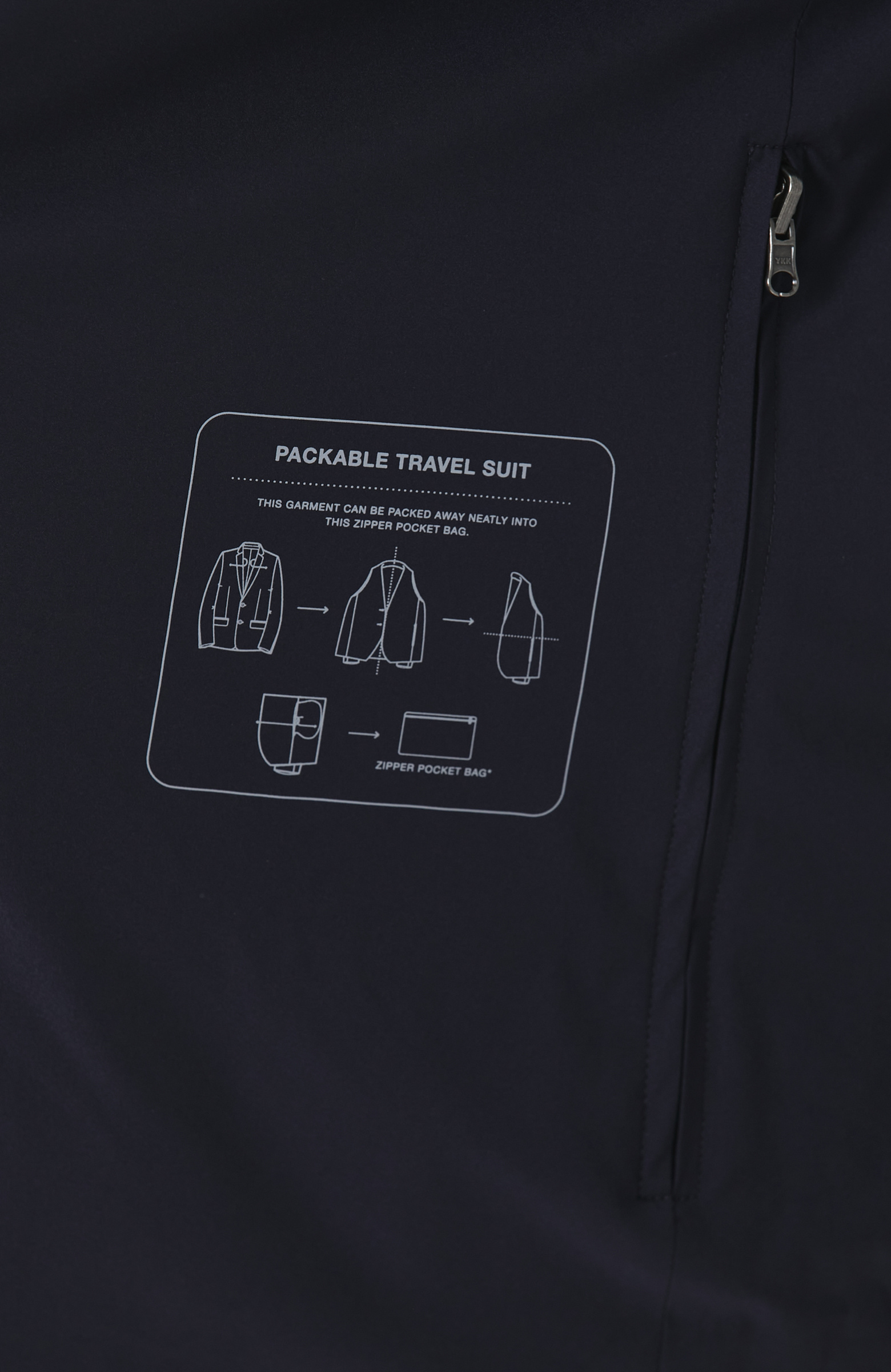 Lacivert Traveller Blazer Ceket