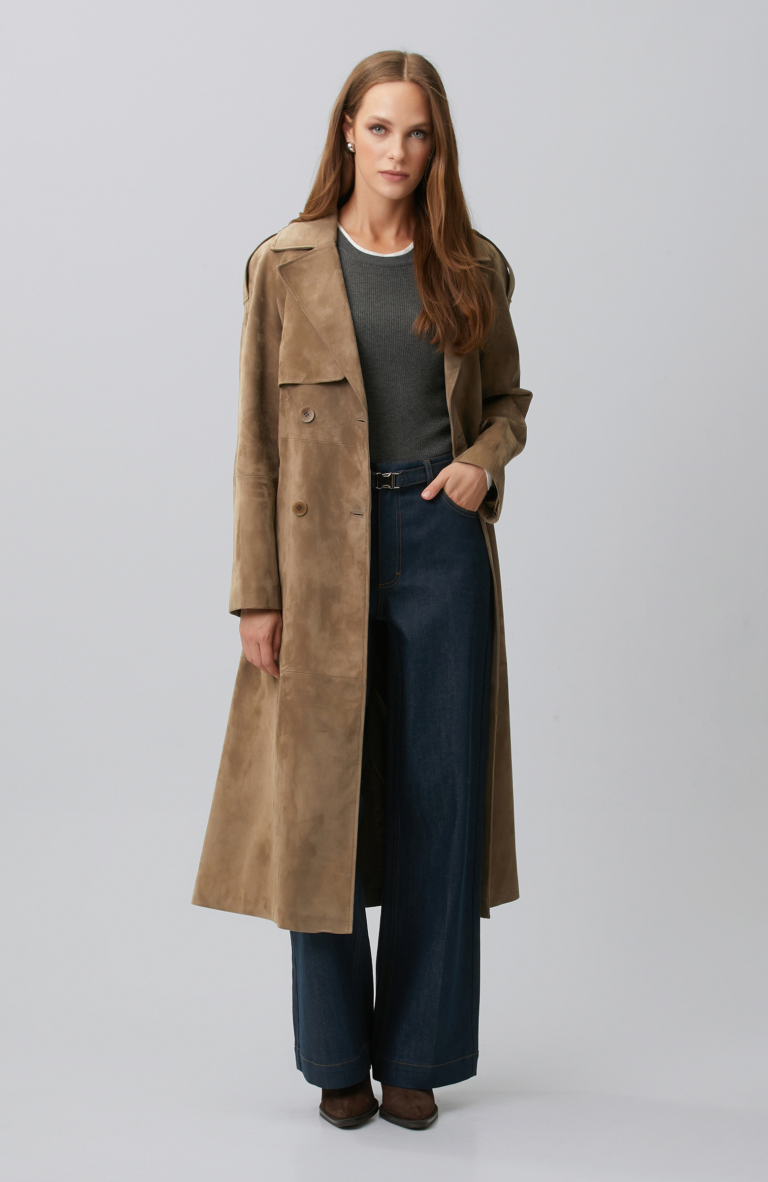 Double Color Long Sleeve Knitwear