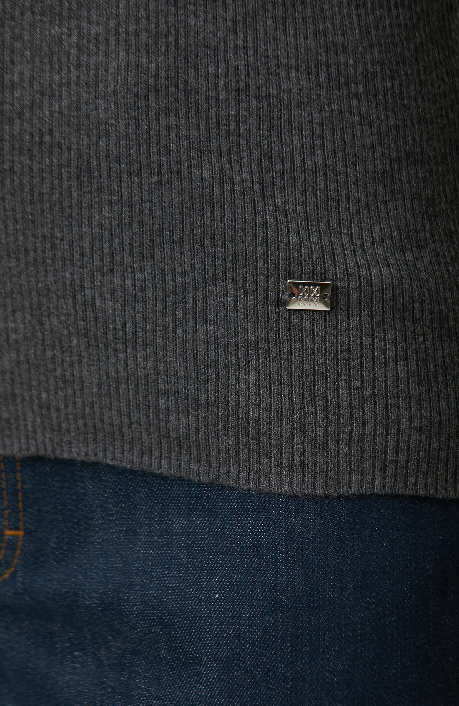 Double Color Long Sleeve Knitwear